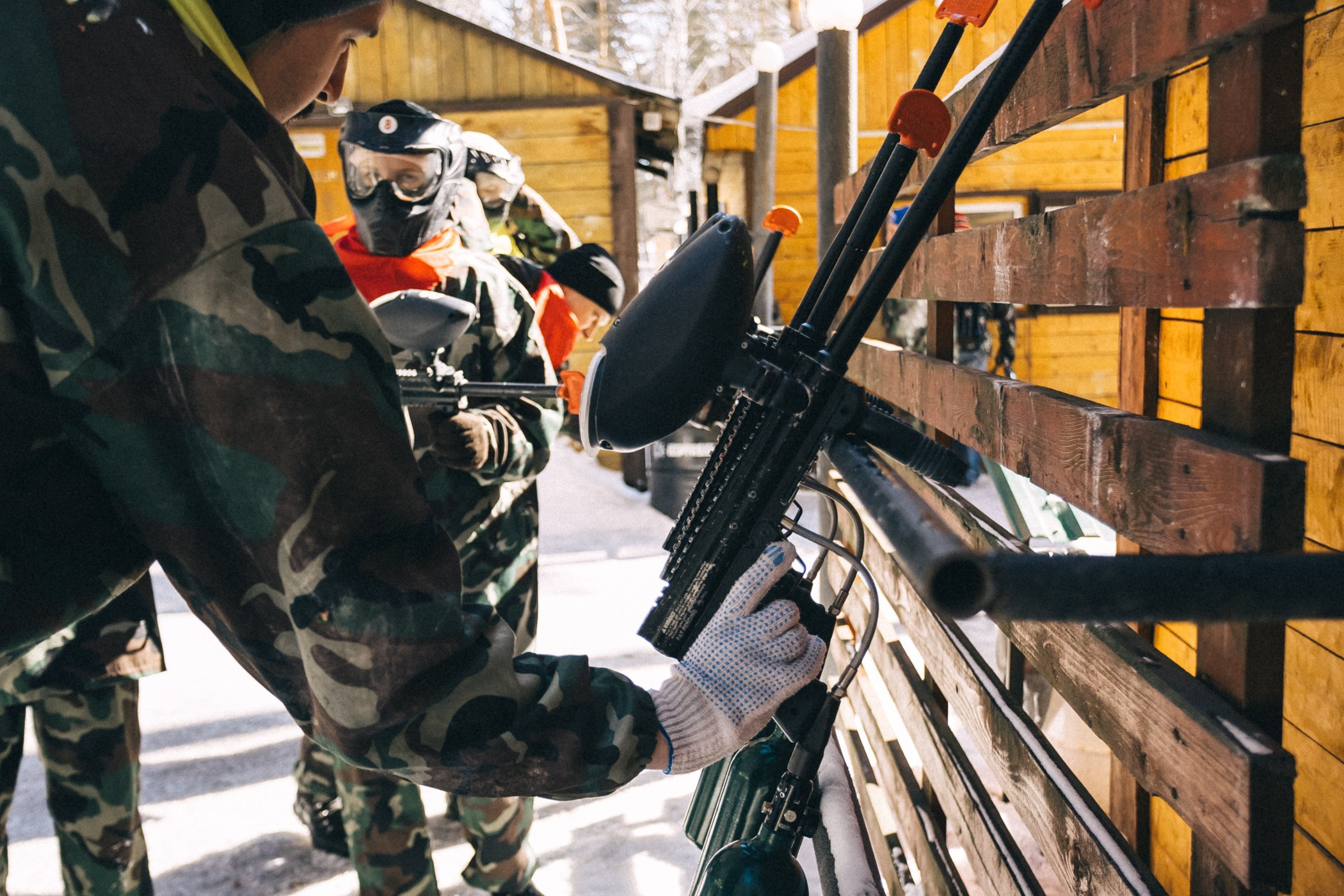 Пейнтбольный клуб «Партизан». Фотограф Кемерово | Сергей