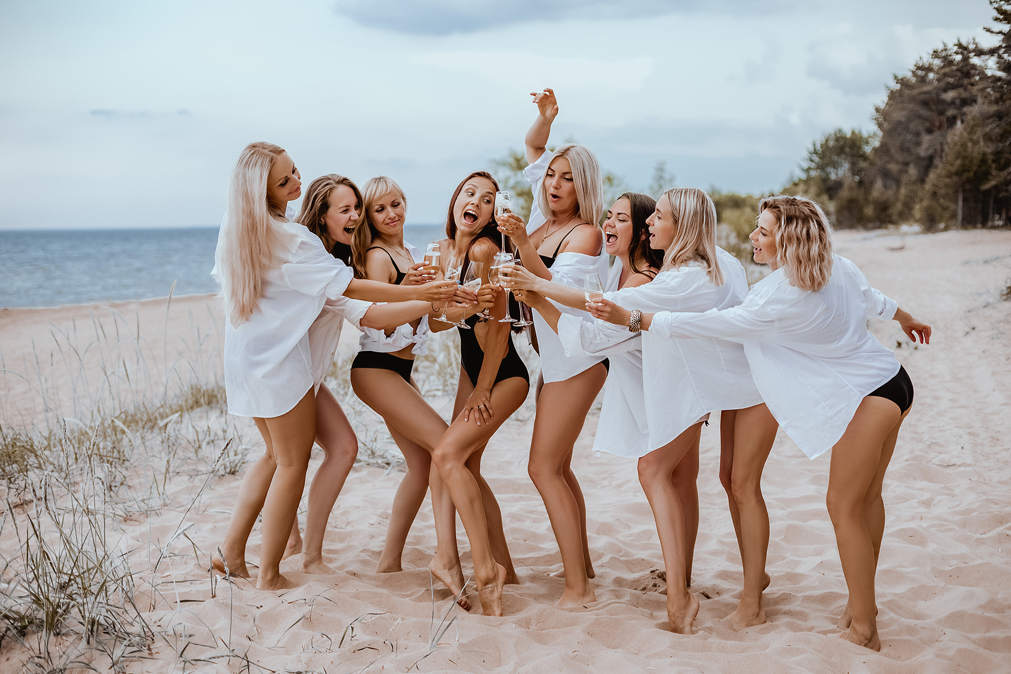 День рождения на пляже. Семейный и женский фотограф в Санкт-Петербурге Наталья Карась