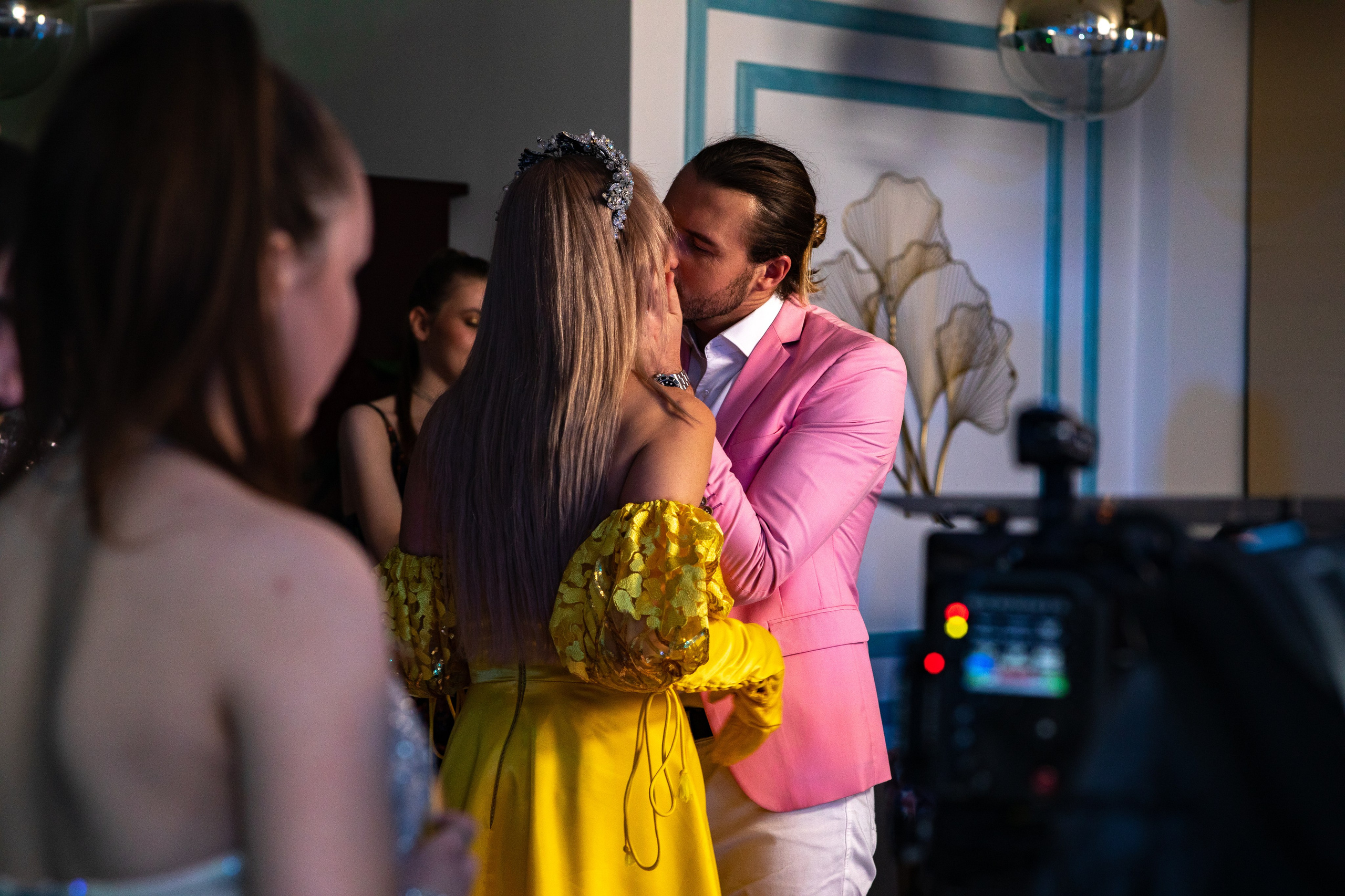 Съемка клипа Анни Калашниковой «Не ври мне в Риме». Art photographer Nino