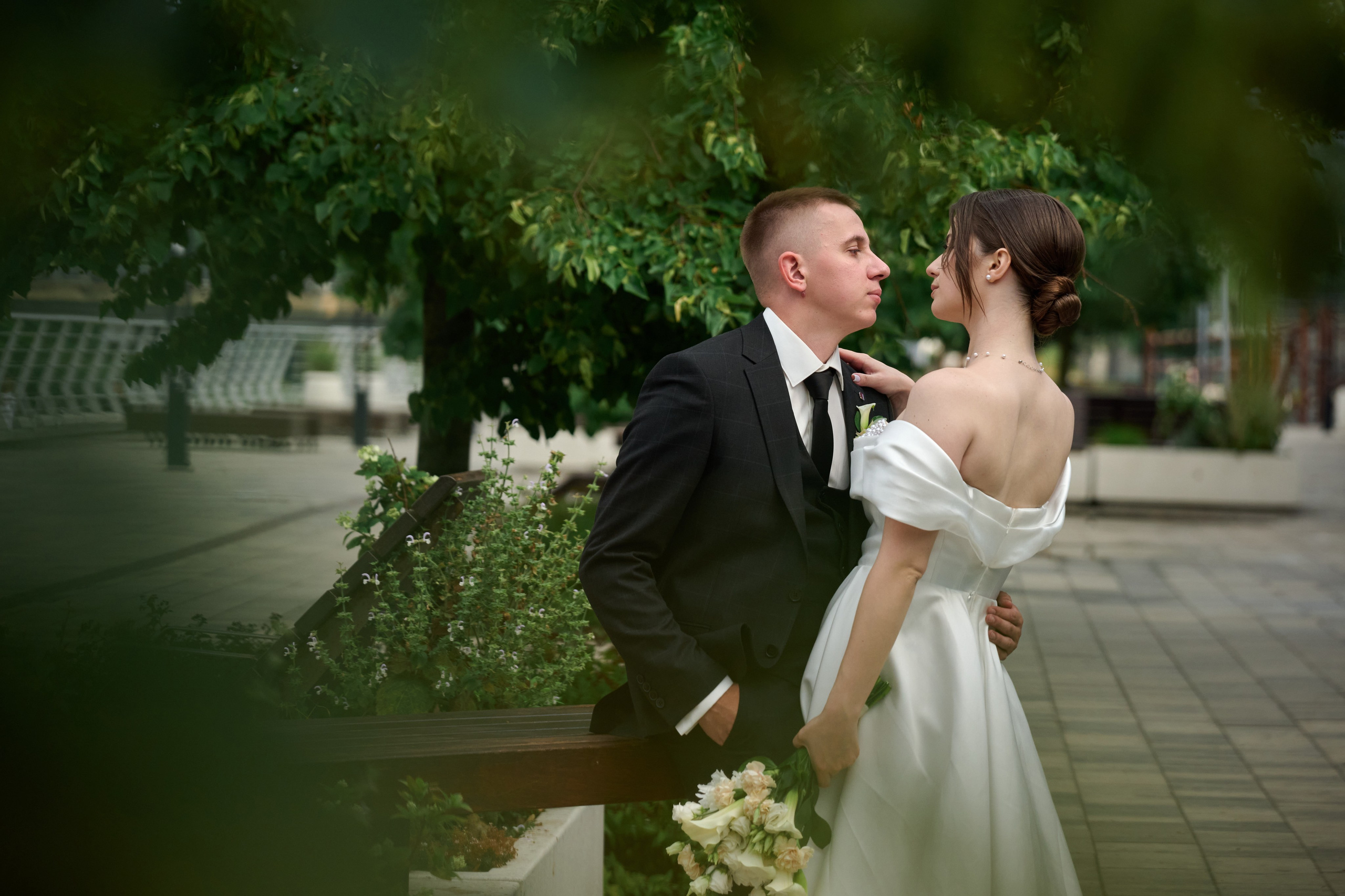 Свадебная фотосессия Никиты и Ангелины в Старом Осколе. Профессиональный фотограф Старый Оскол, Губкин — свадьба, венчание, крещение, юбилей и день рождения