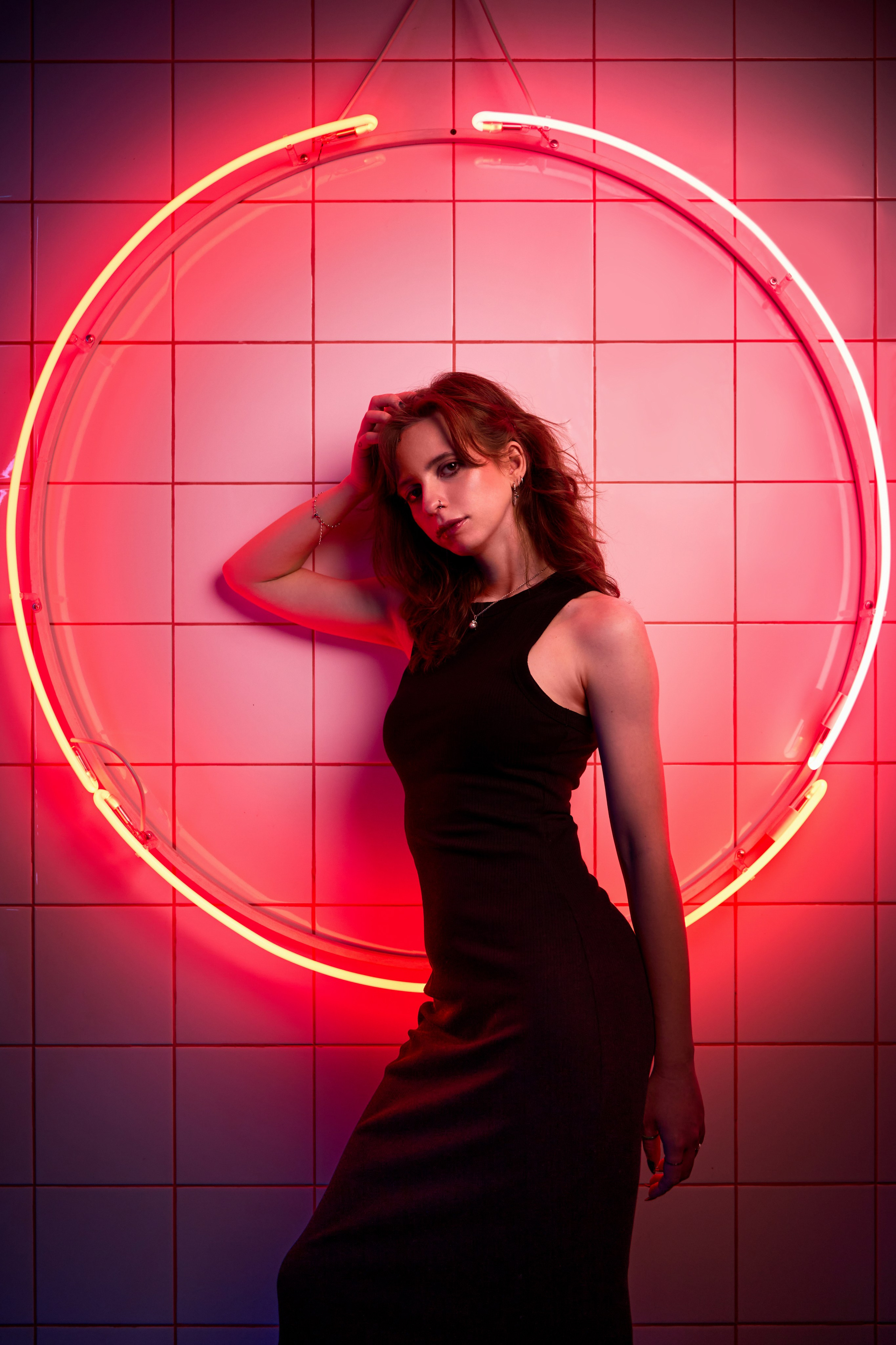 Таня: первая фотосессия в студии. Фотограф в Москве Анастасия Баева