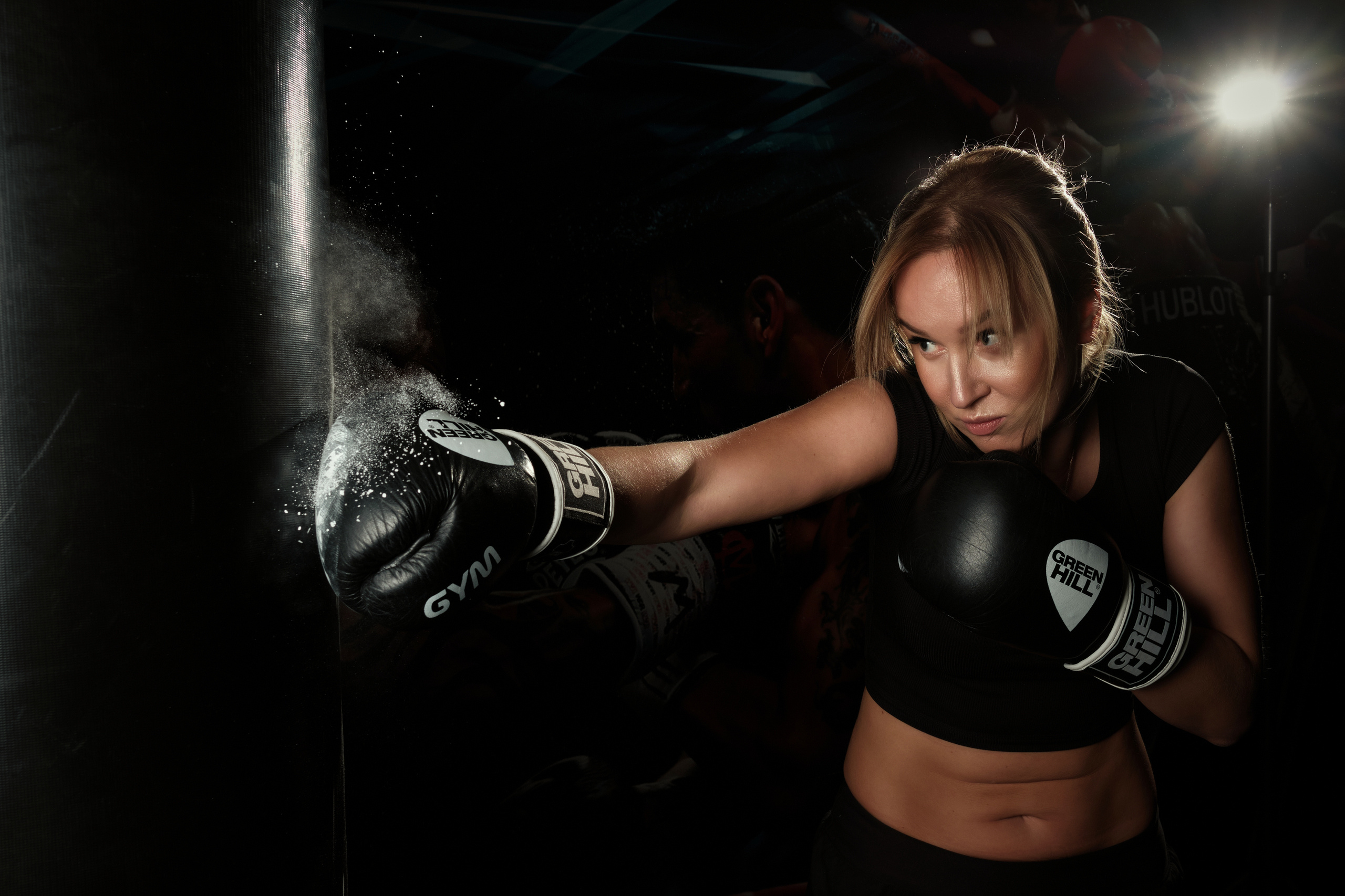 Фотосессия в школе бокса Крепость