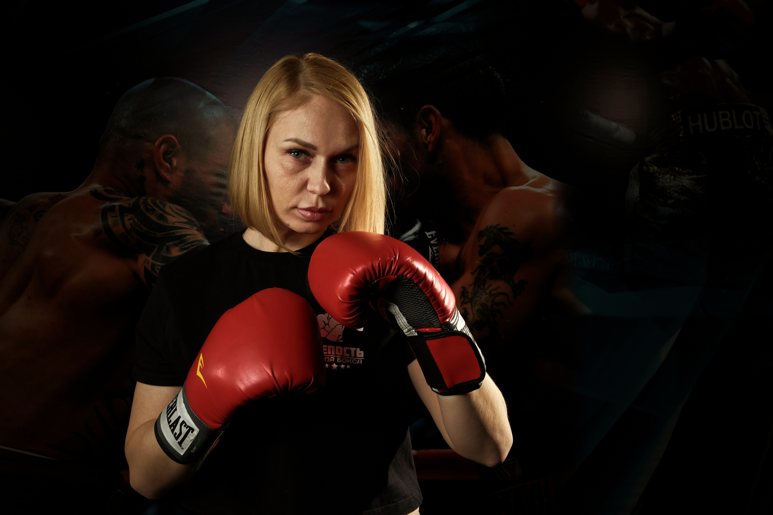 Фотосессия в школе бокса Крепость