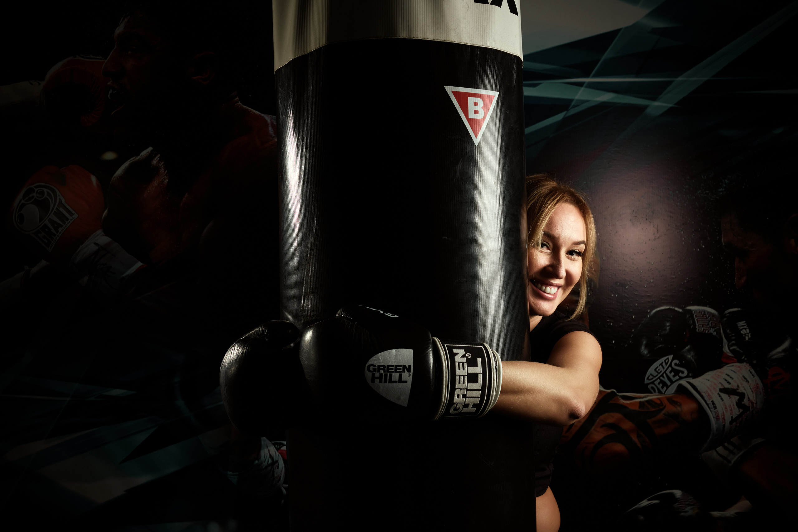 Фотосессия в школе бокса Крепость