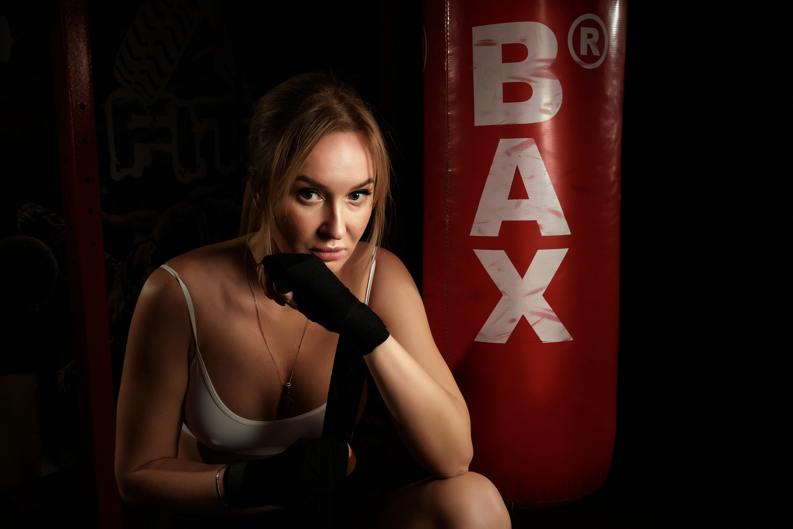 Фотосессия в школе бокса Крепость