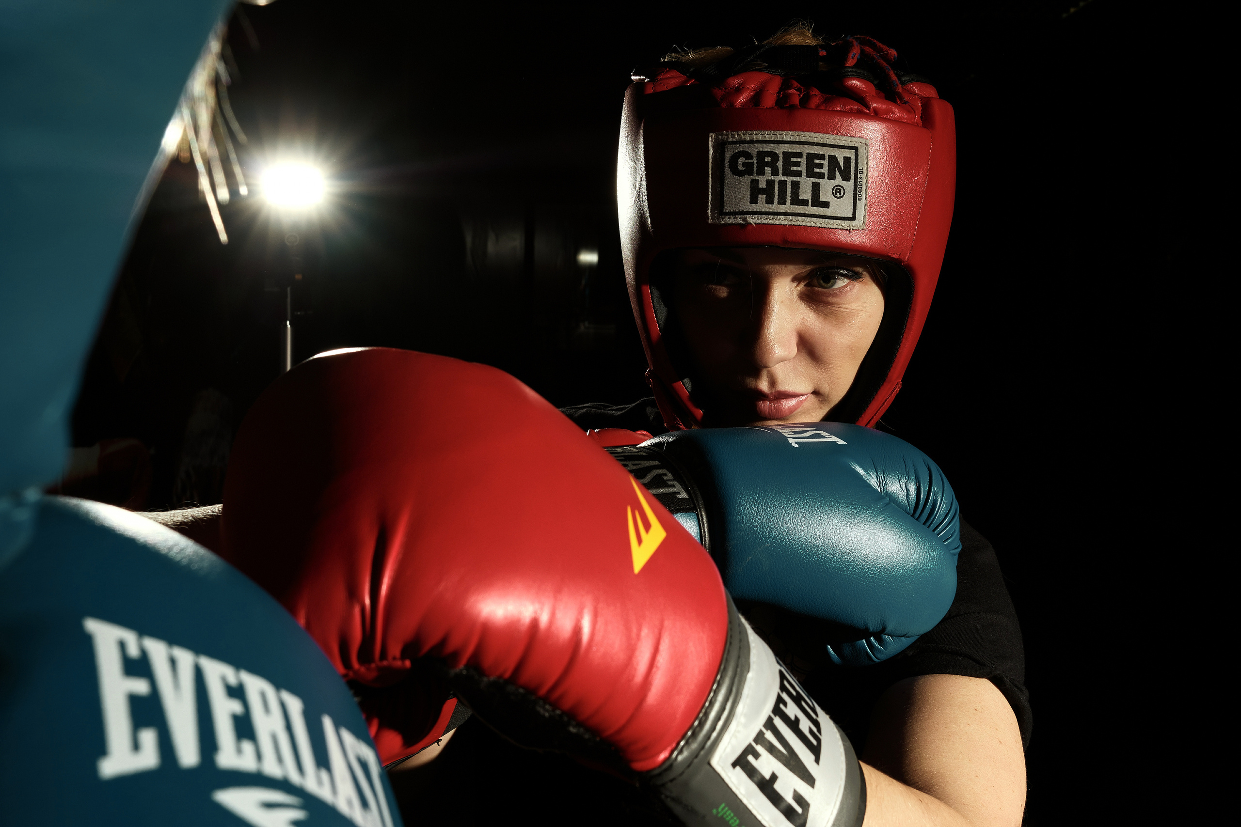 Фотосессия в школе бокса Крепость