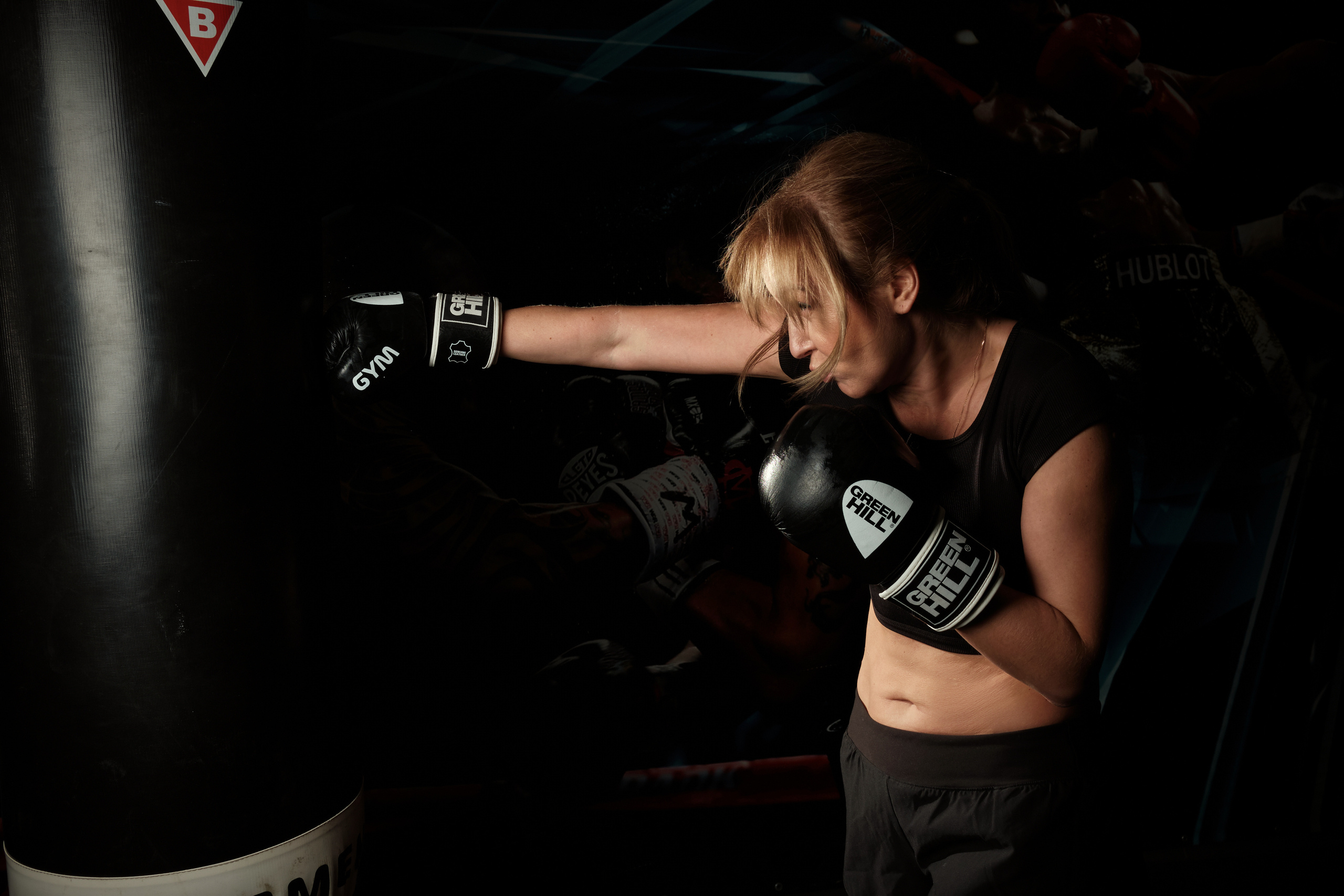 Фотосессия в школе бокса Крепость