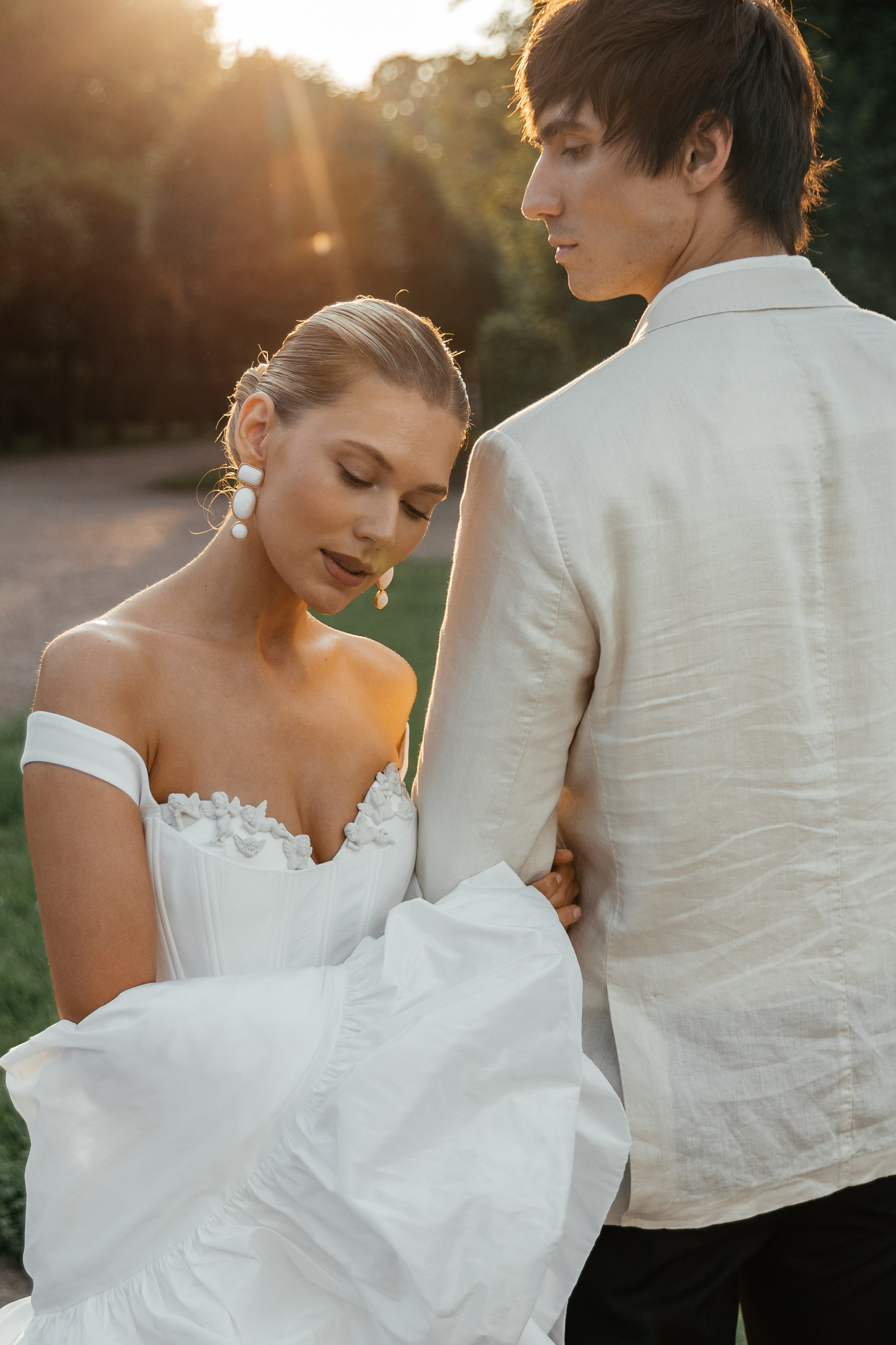 Кристина и Марк | Усадьба Кусково. Свадебный фотограф Ангелина Зотова | Обнинск, Москва, Калуга