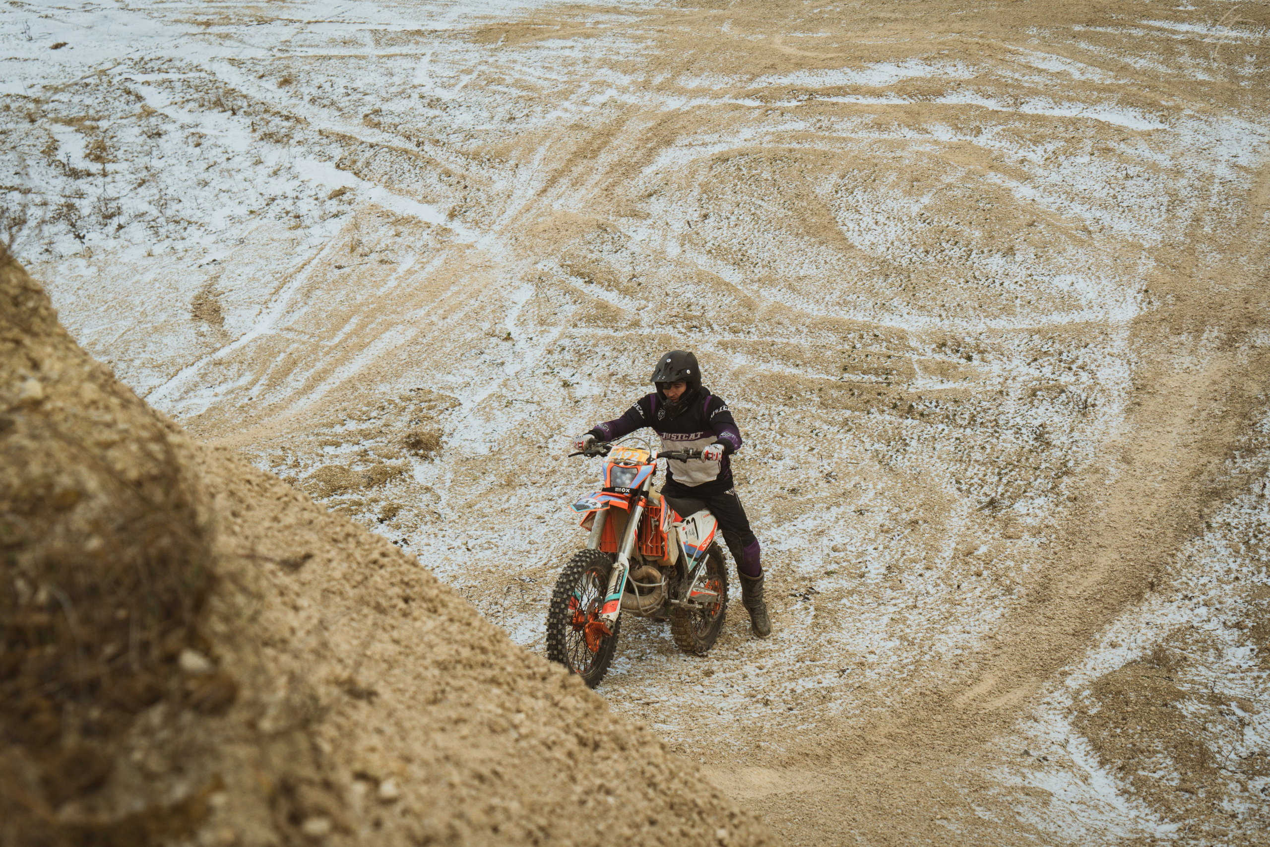 Мотокросс на Ланьшинском карьере. Лиза Фирстова