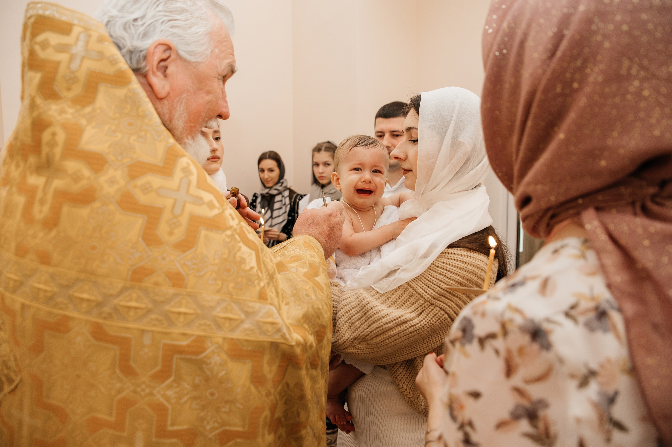 Крещение Алексея. Свадебный и семейный фотограф Кореновск/Краснодар