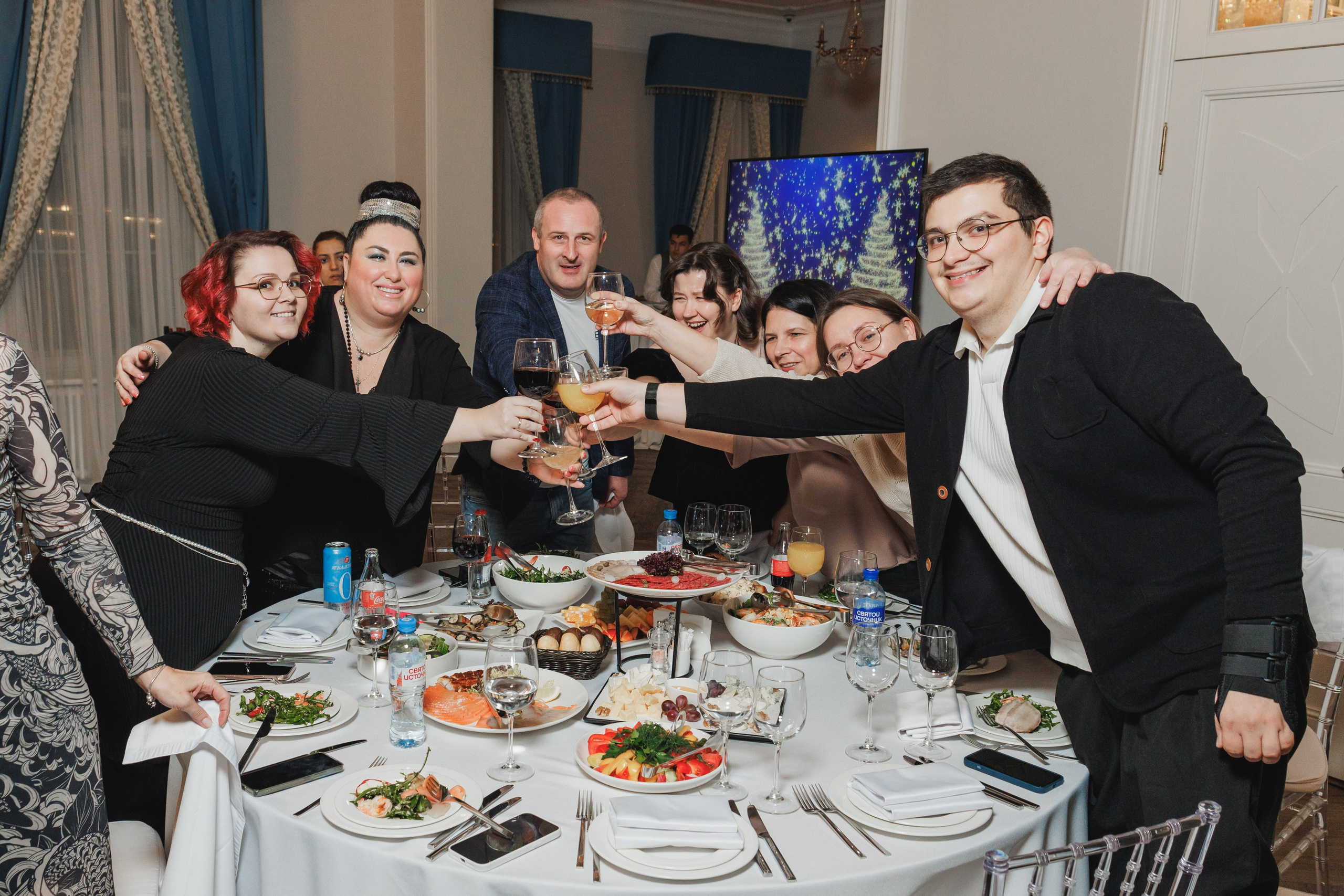 Новогодний корпоратив. Фотограф в Москве Дмитрий Емельянов