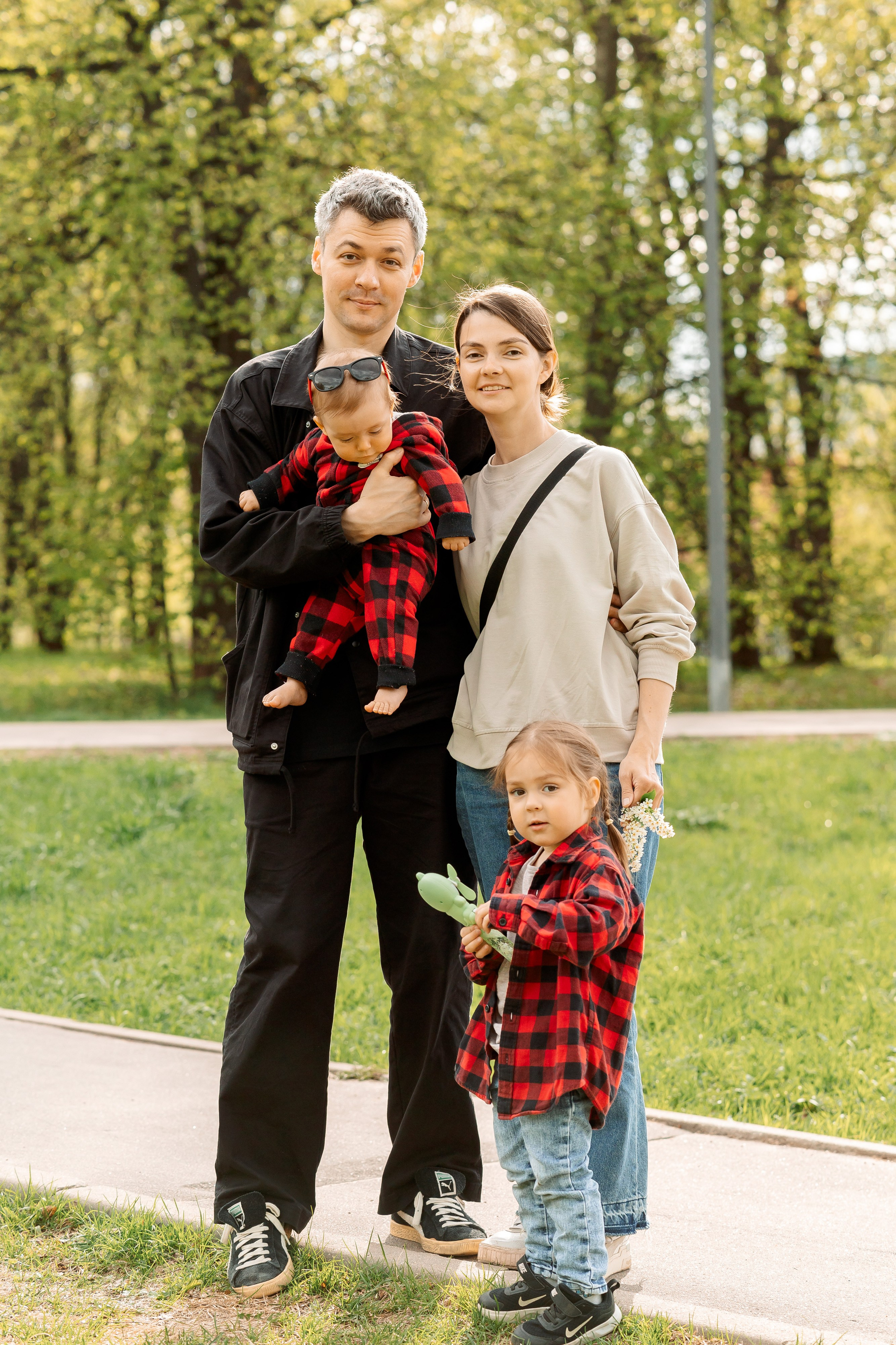 Прогулка в парке Москвы