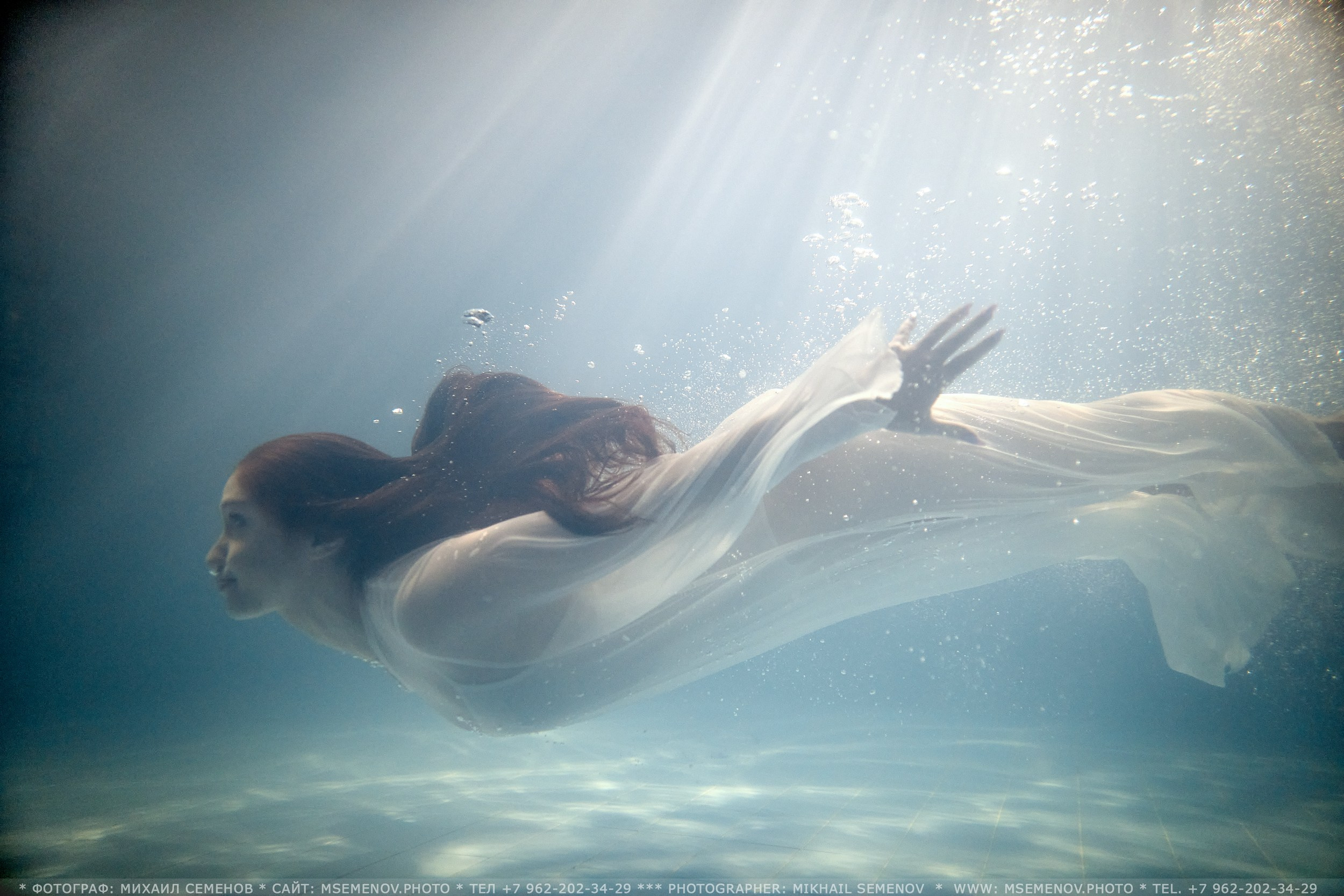 Подводная фотосессия Анжелика и Карина. Фотограф в Ярославле Михаил Семенов