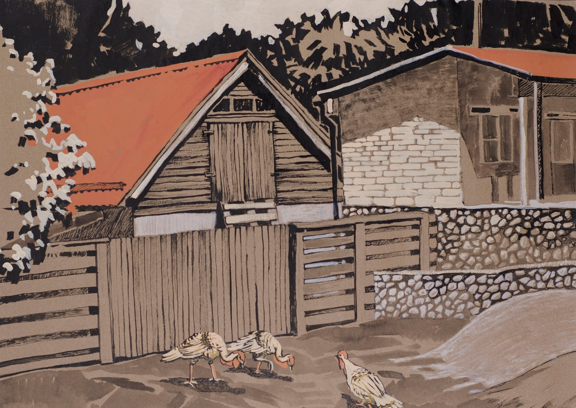 Графика. Тихонова Анна —художник-график, художник-монументалист, живописец, педагог