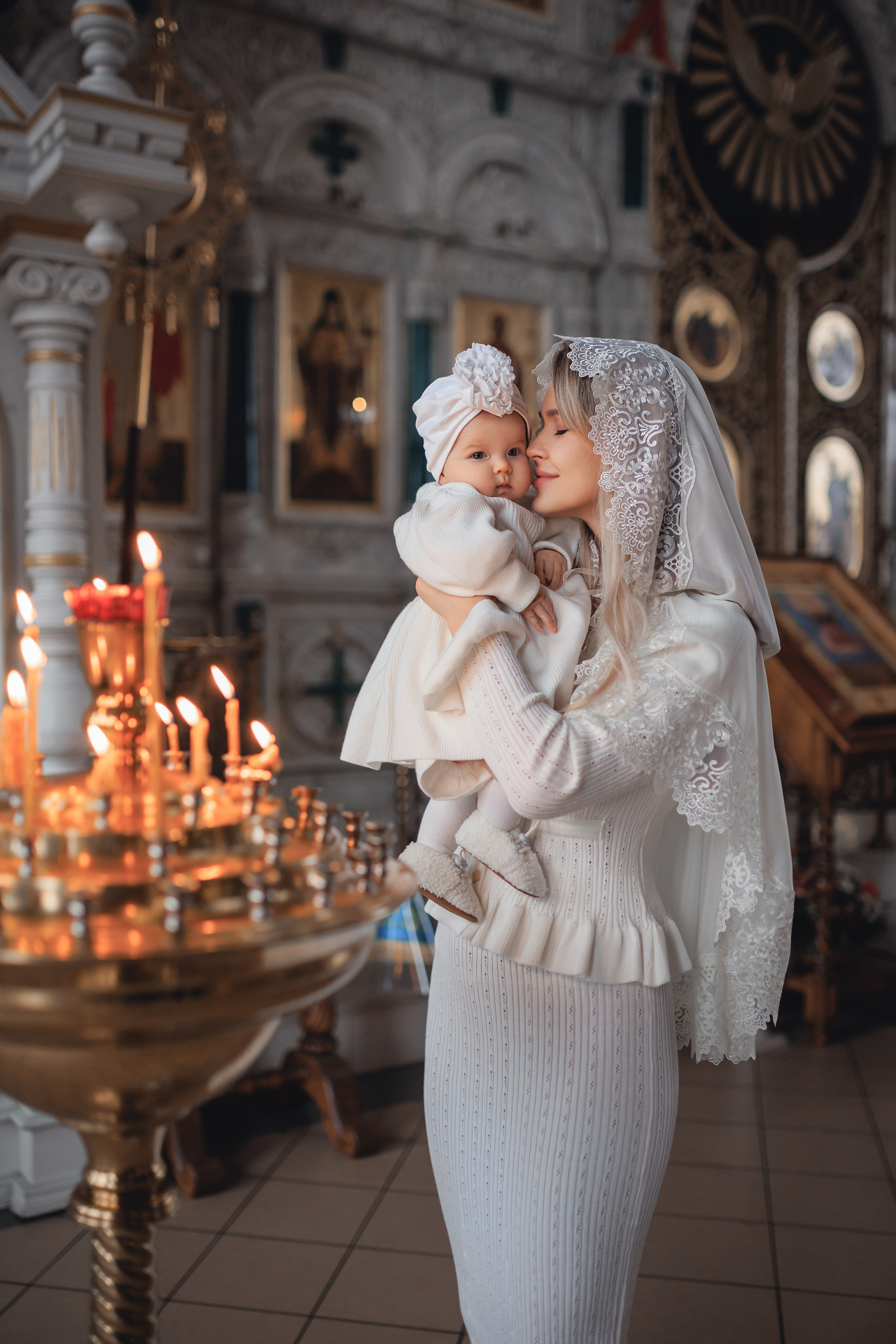 Таинство Крещения. Семейный фотограф Россошь Алла Ктеянц