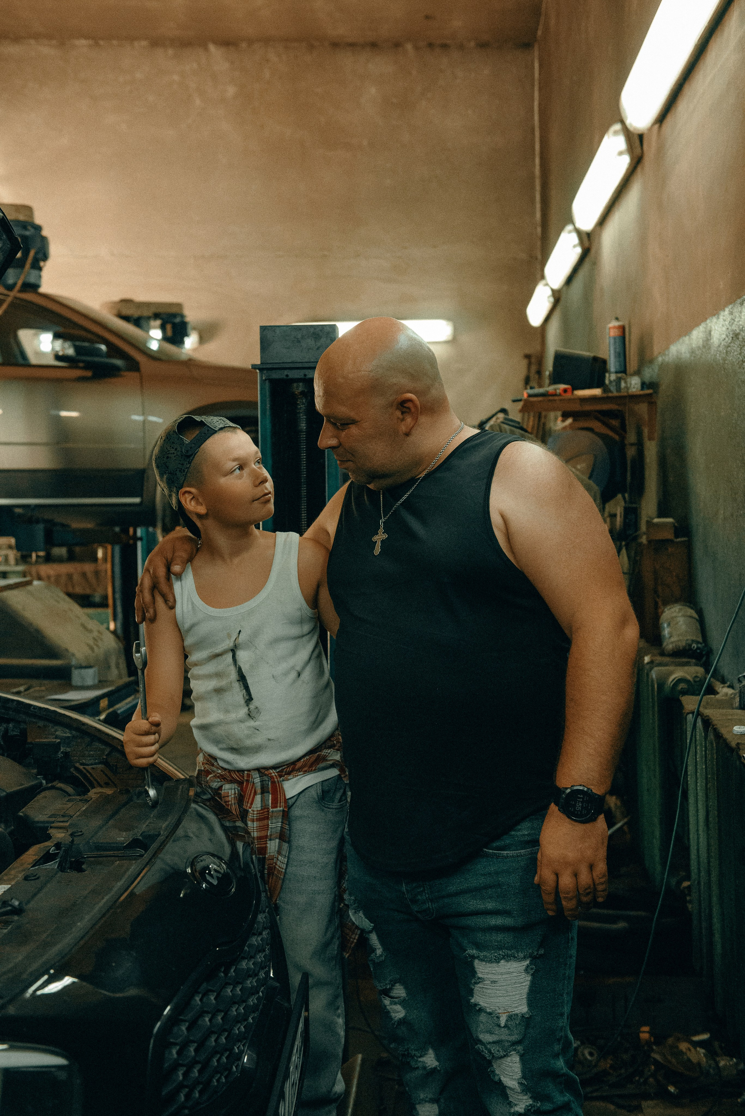 Гараж. Римма Гусакова. Выпускные фотокниги. Детские и семейные фотосессии