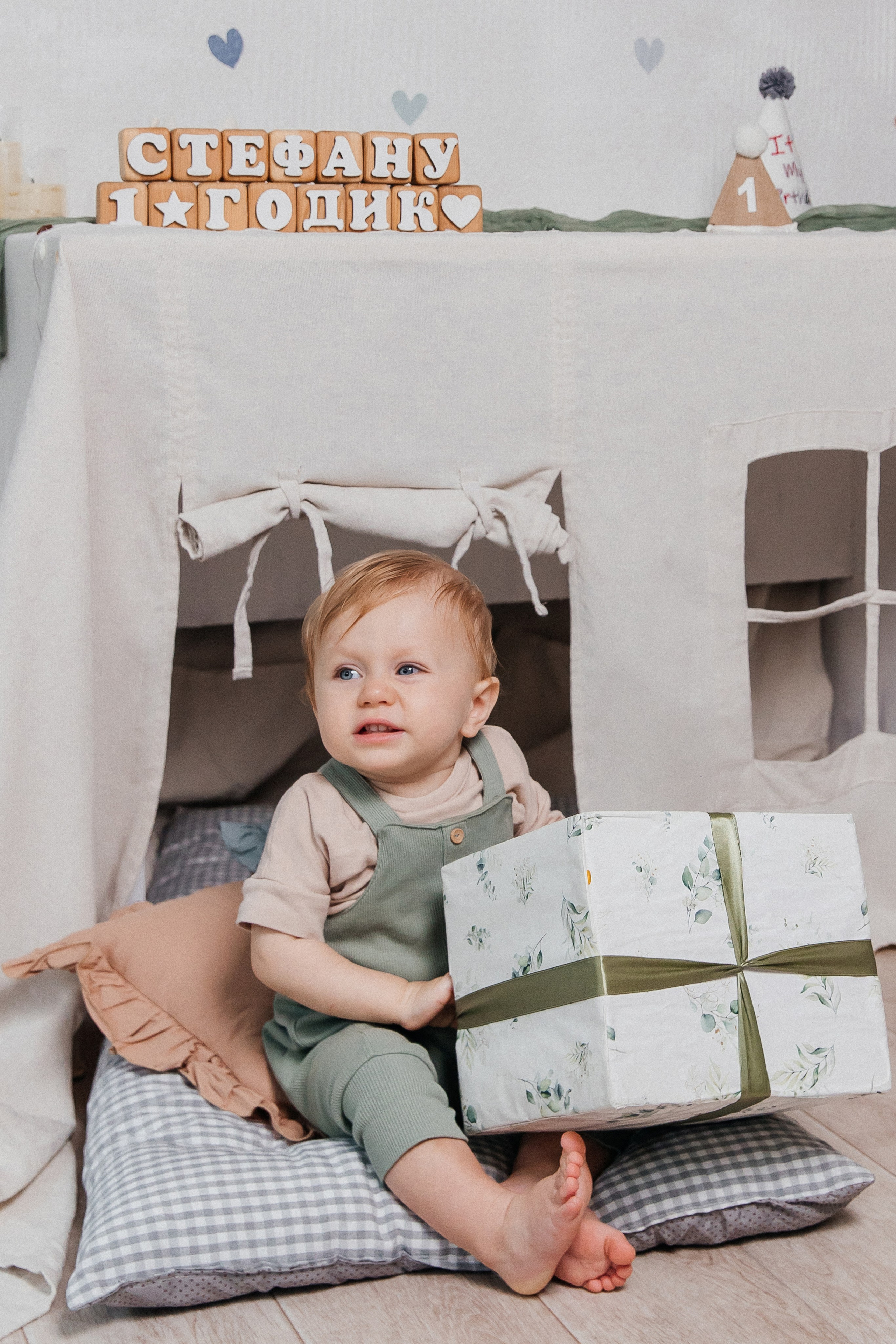 Фотосессия на 1 годик, детская фотостудия Кемерово