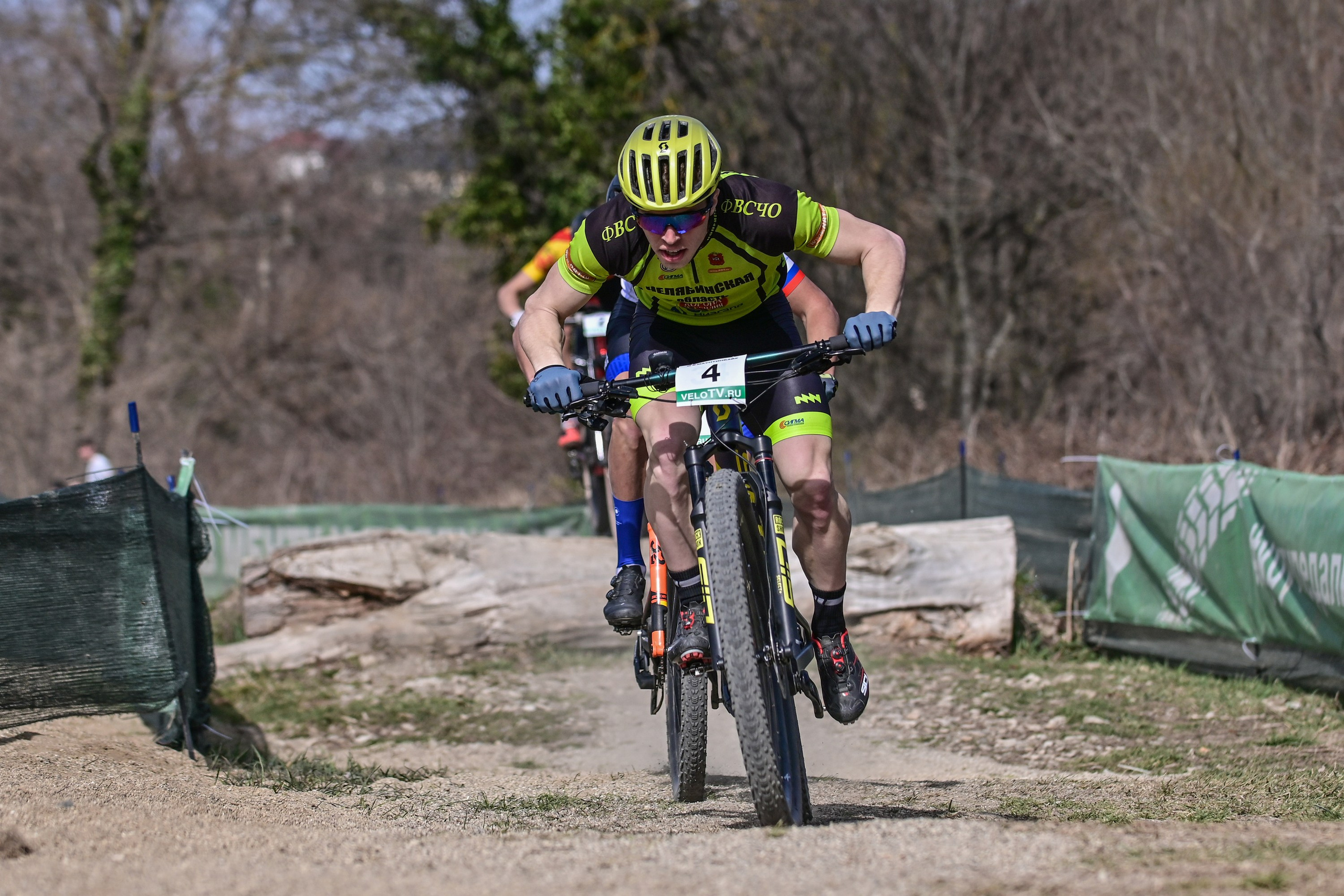 Маунтинбайк, кросс-кантри в Архипо-Осиповке 16 марта 2025. Спортивный фотограф, фотожурналист Павел Ларькин