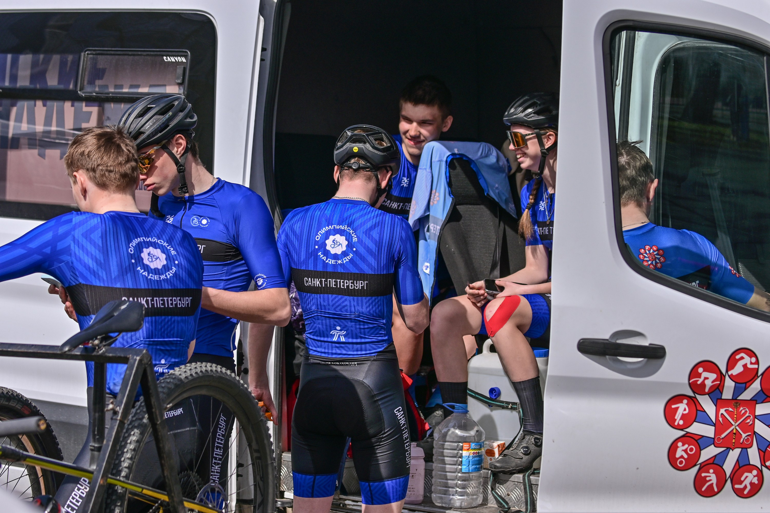 Маунтинбайк, кросс-кантри в Архипо-Осиповке 16 марта 2025. Спортивный фотограф, фотожурналист Павел Ларькин