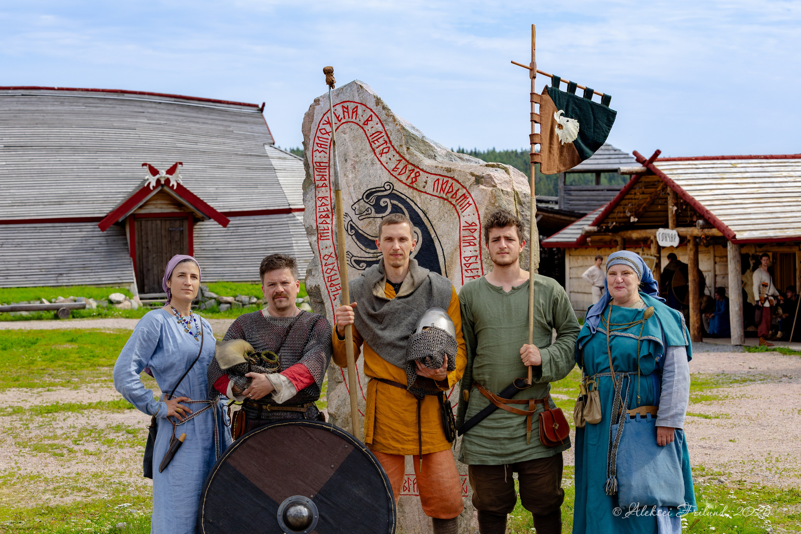 Исторический парк «Бастiонъ» (фестиваль «Карельская Земля» 2025 г.). Аэросъемка. Фото и Видео в Карелии. Алексей Фрилунд