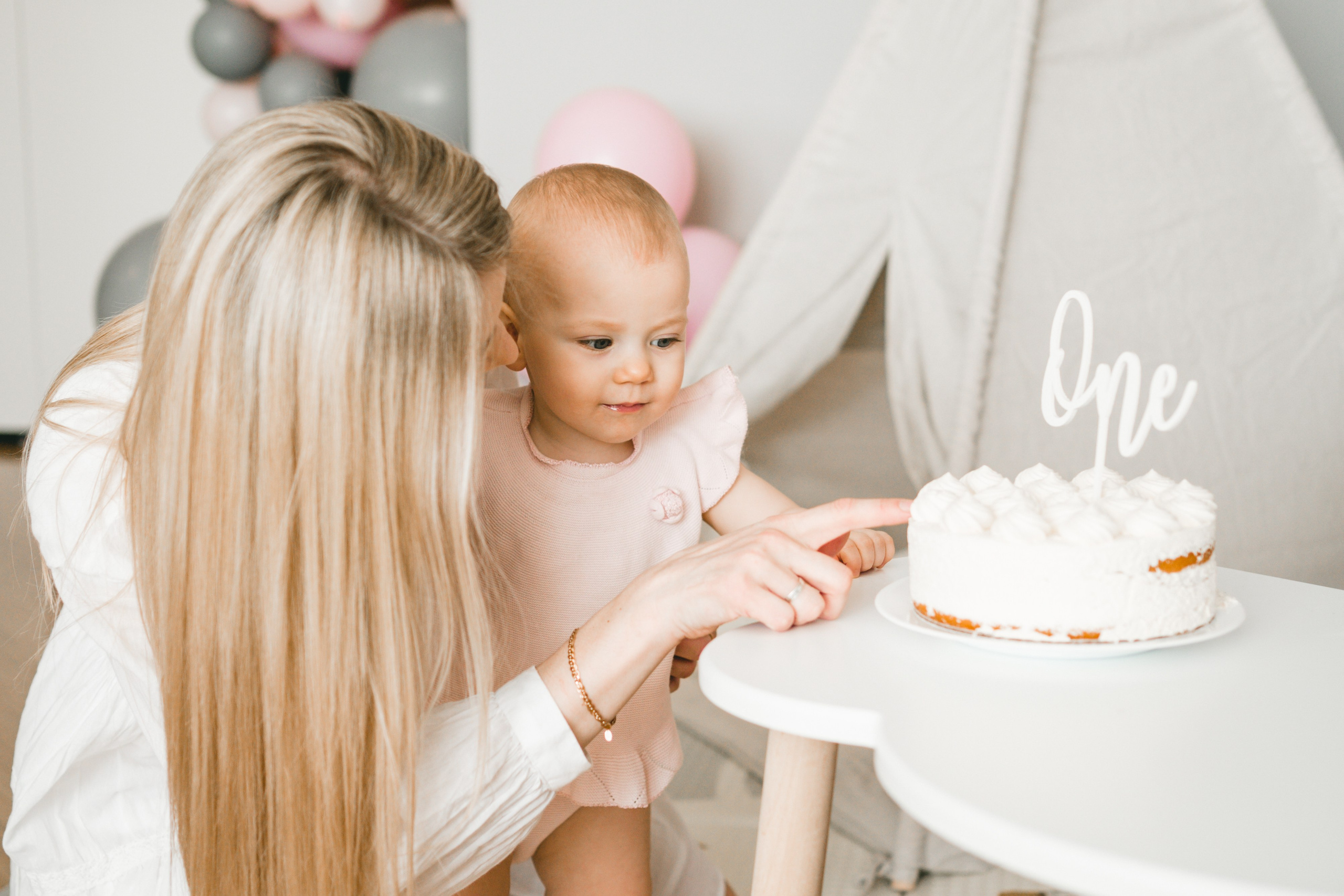 День Рождения малыша 1 год отмечаем дома. Семейный фотограф Ольга Мишустина в Самаре