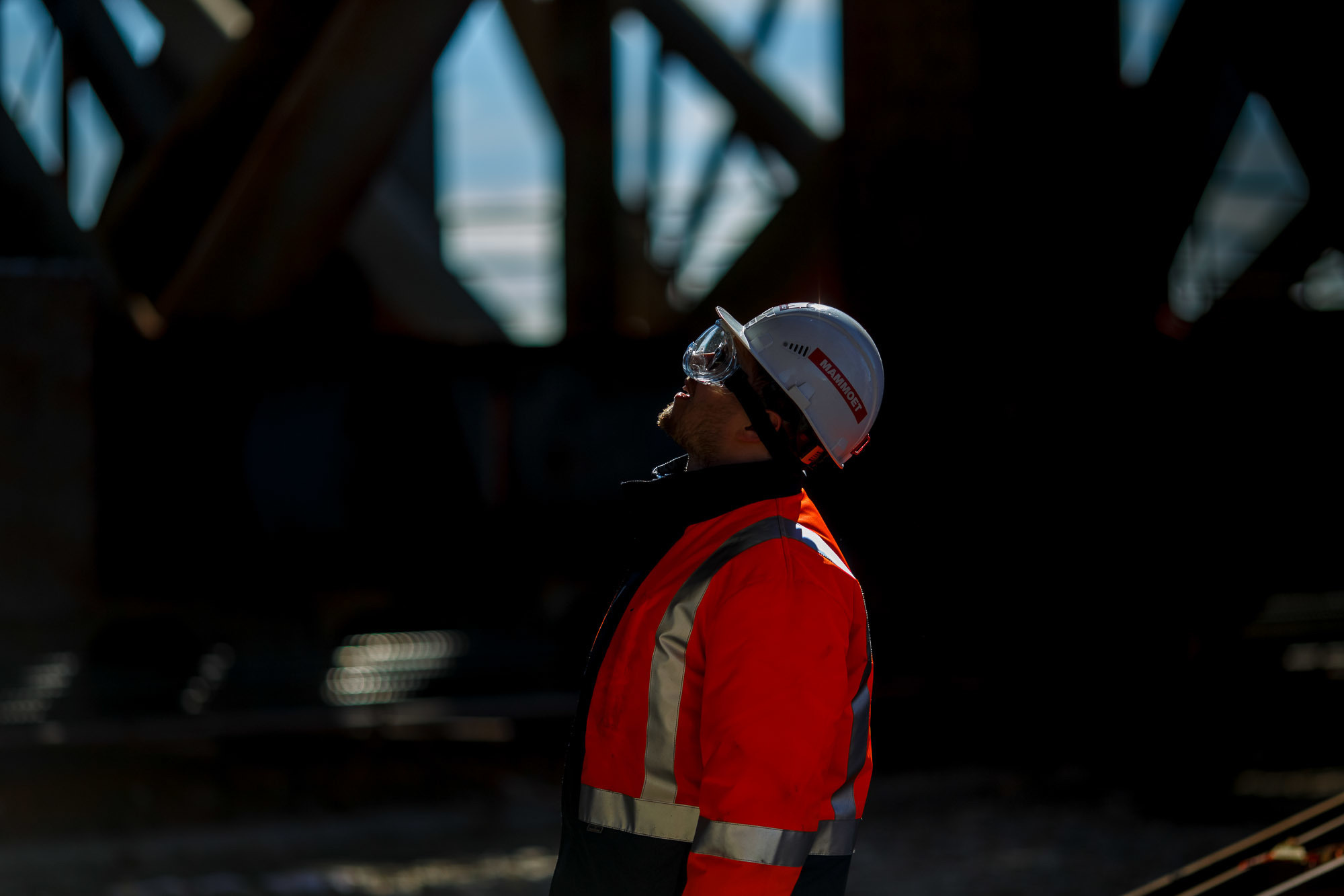 Mammoet подъем верхнего строения. Фотограф в Астрахани