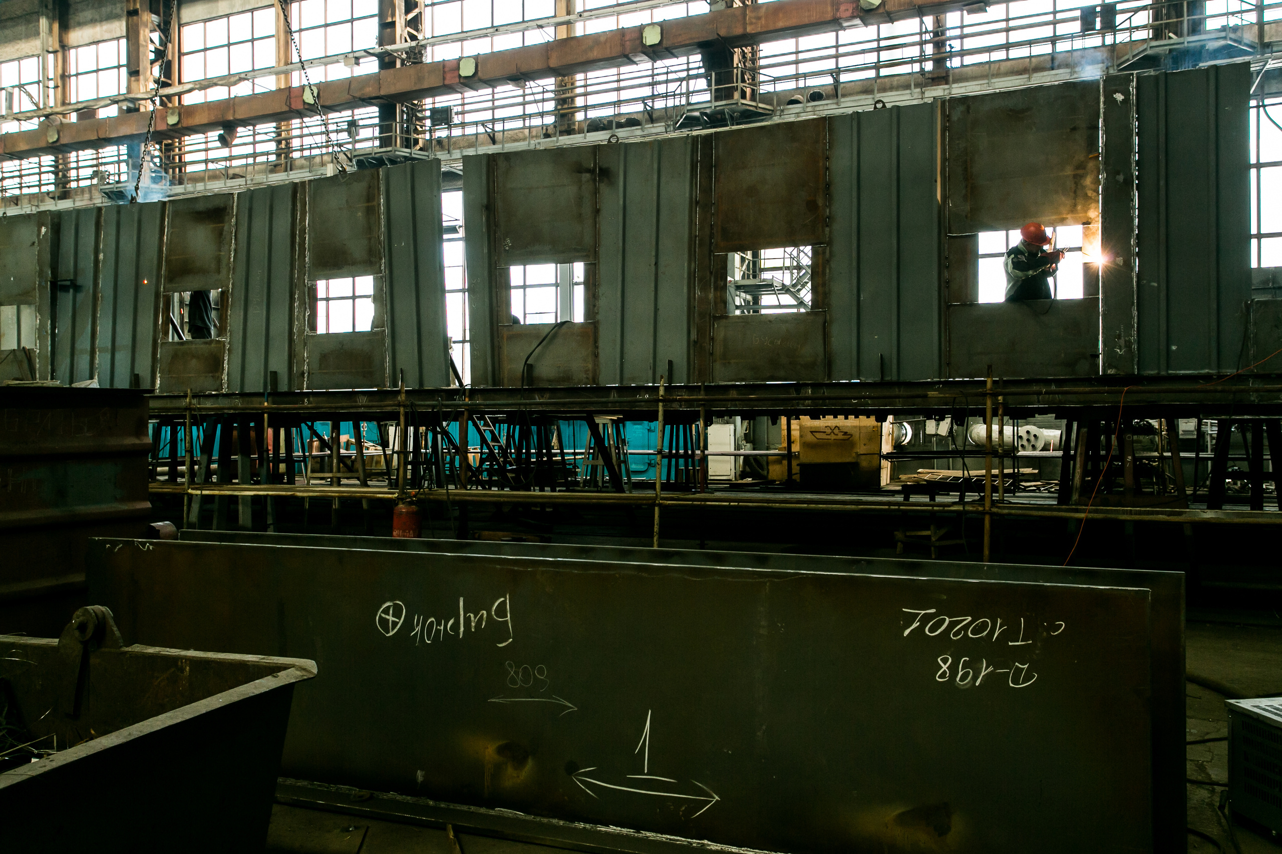 Визит В.Алекперова на CCP "Красные Баррикады". Фотограф в Астрахани