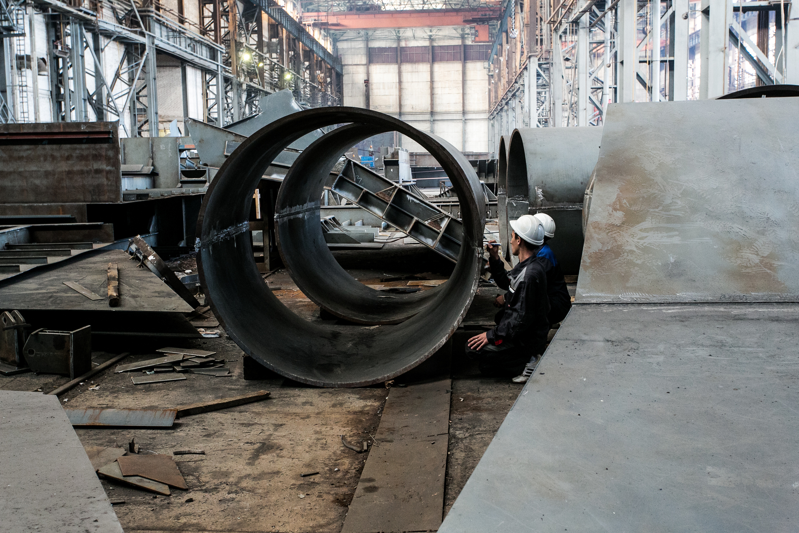 Визит В.Алекперова на CCP "Красные Баррикады". Фотограф в Астрахани