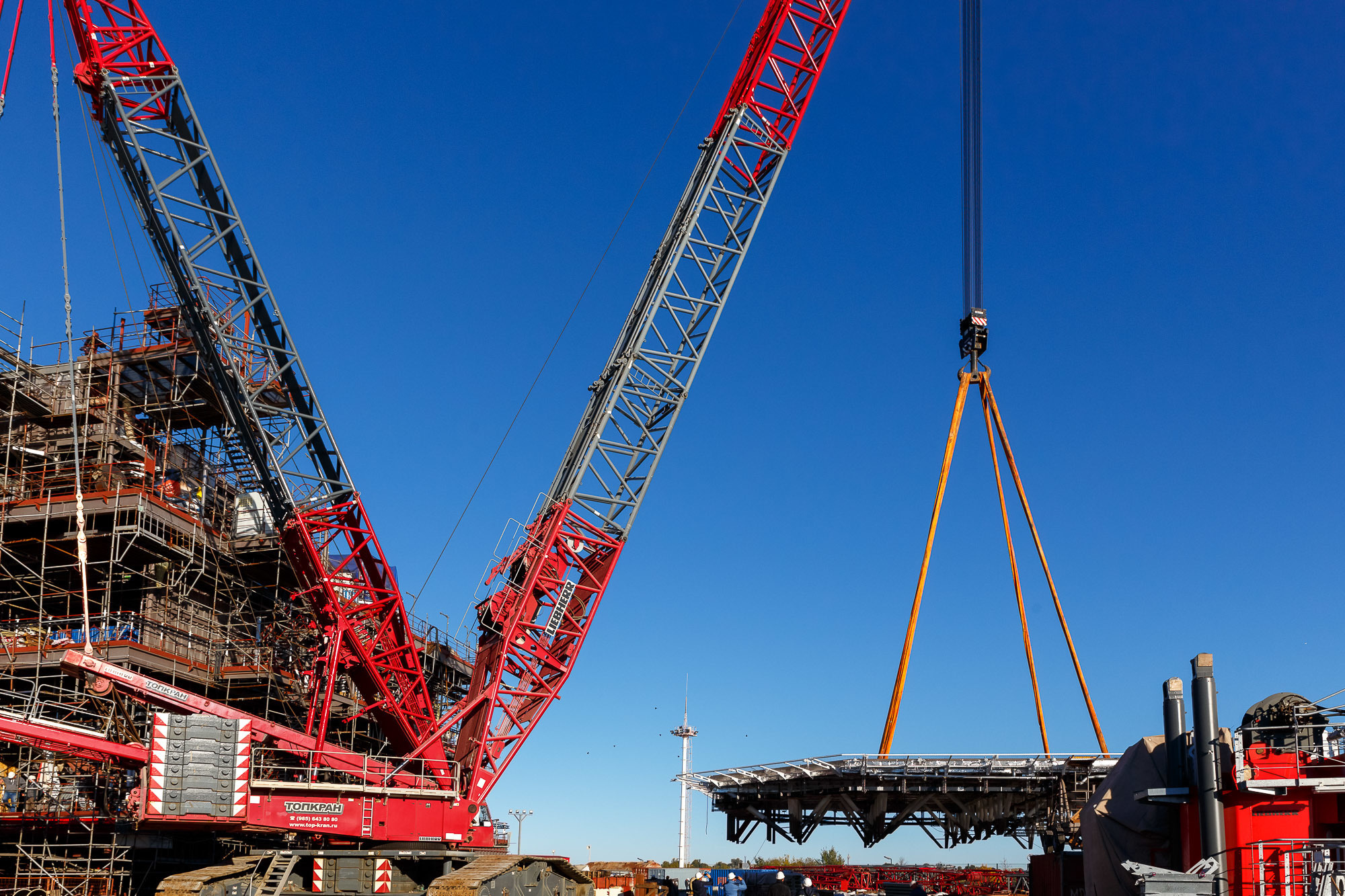 КГК установка вертолетной площадки. Фотограф в Астрахани