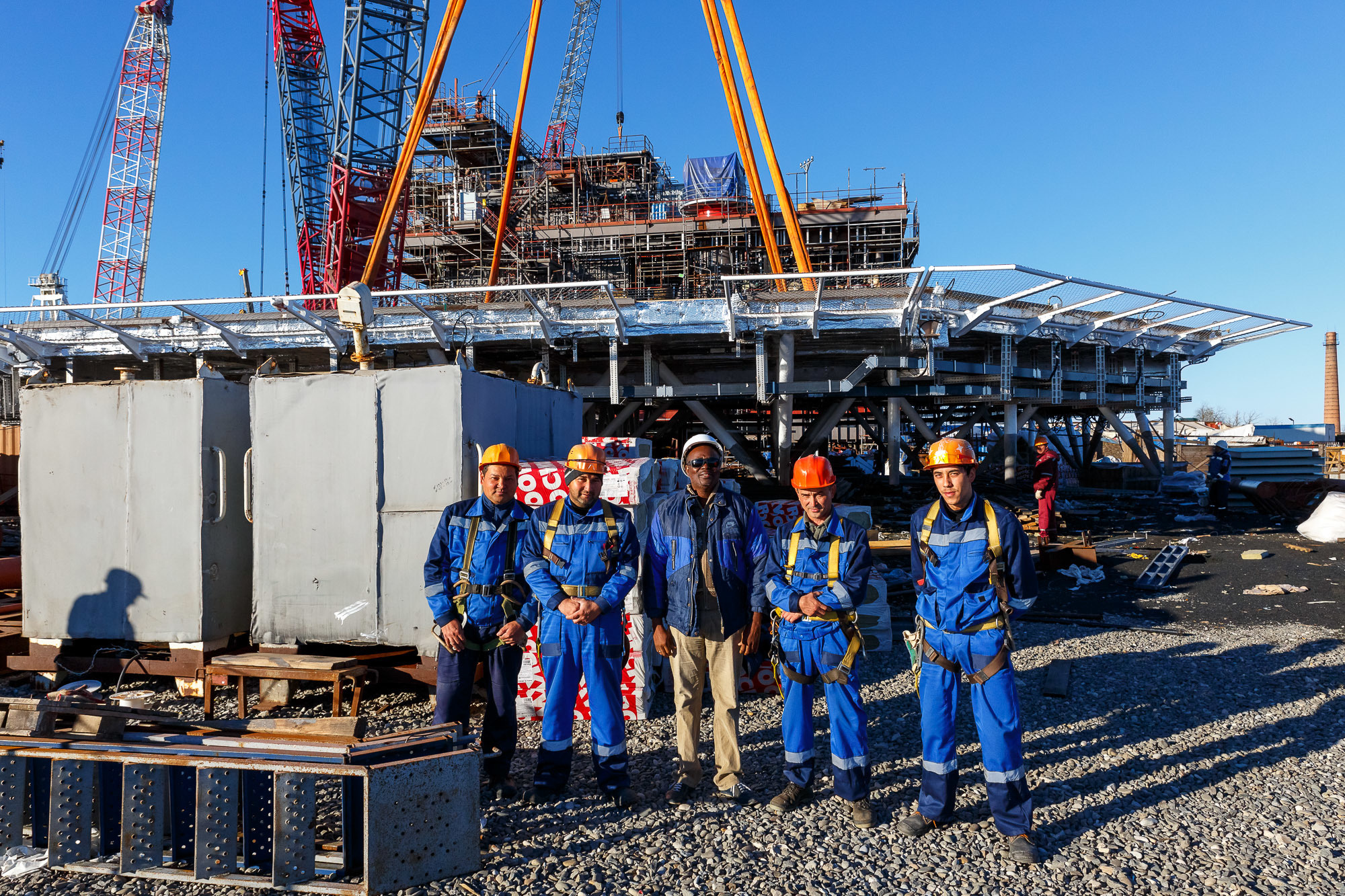 КГК установка вертолетной площадки. Фотограф в Астрахани