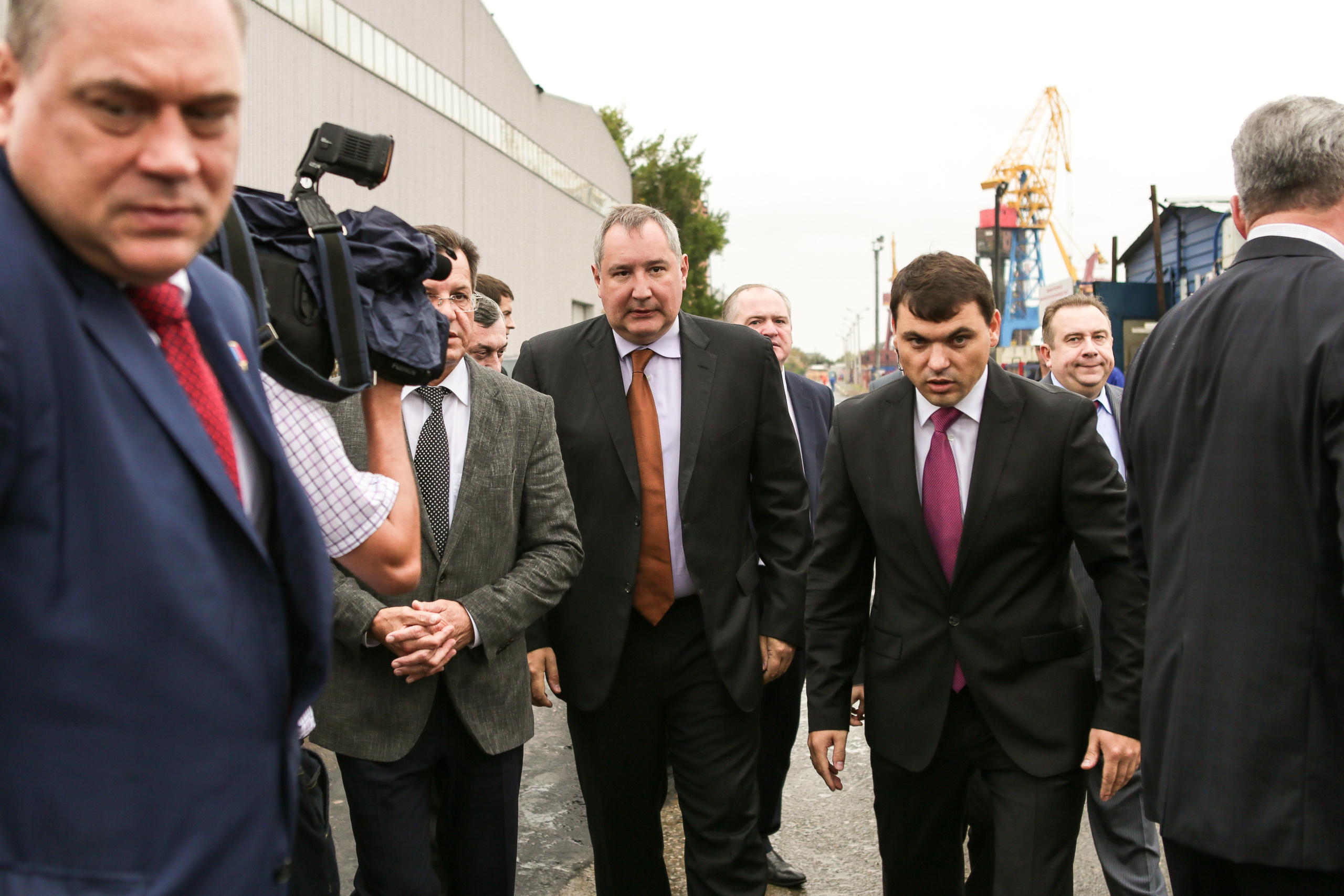 Визит Д.Рогозина на АСПО. Фотограф в Астрахани