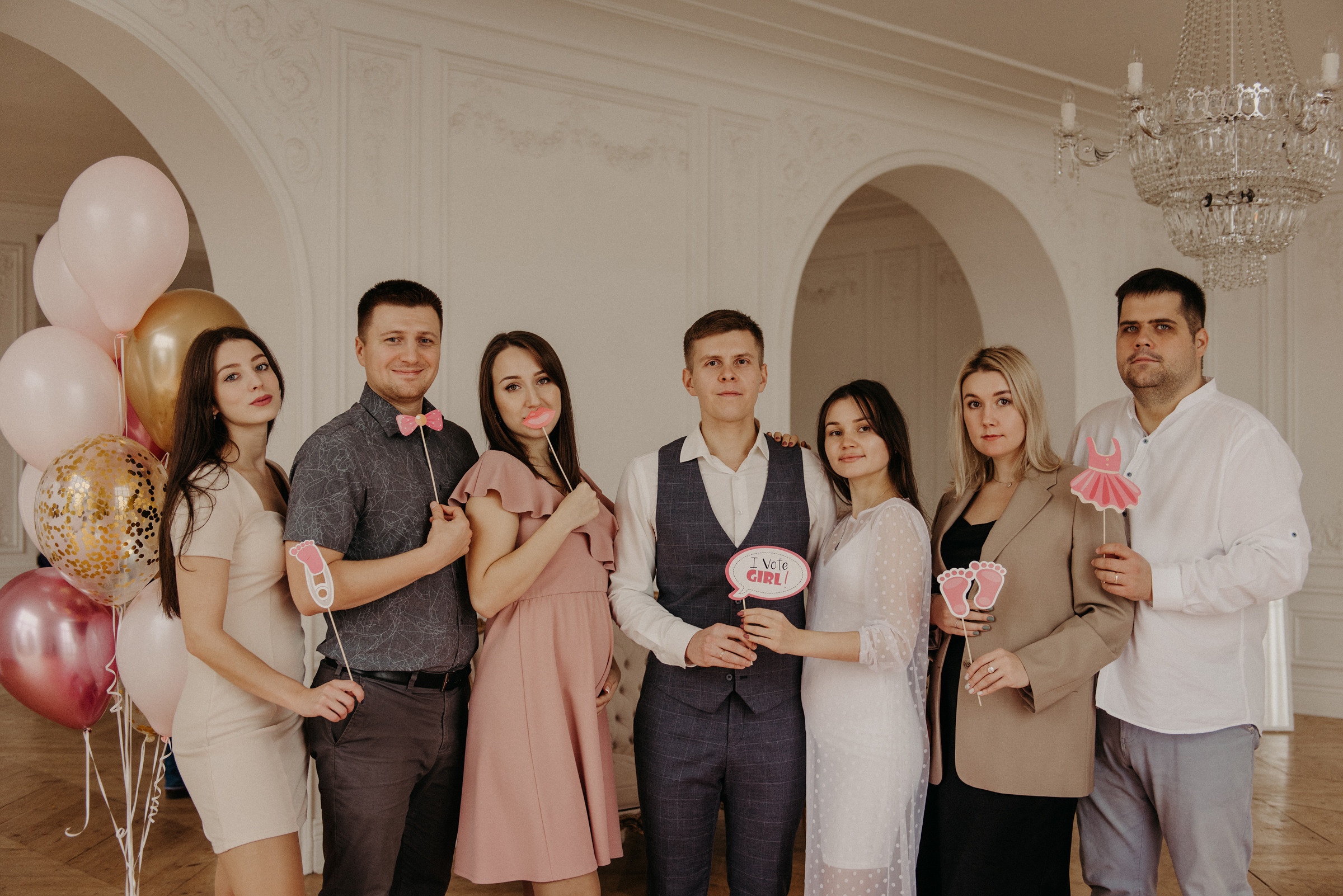 фотосессия в ожидании чуда в фотостудии, фотосъёмка беременности