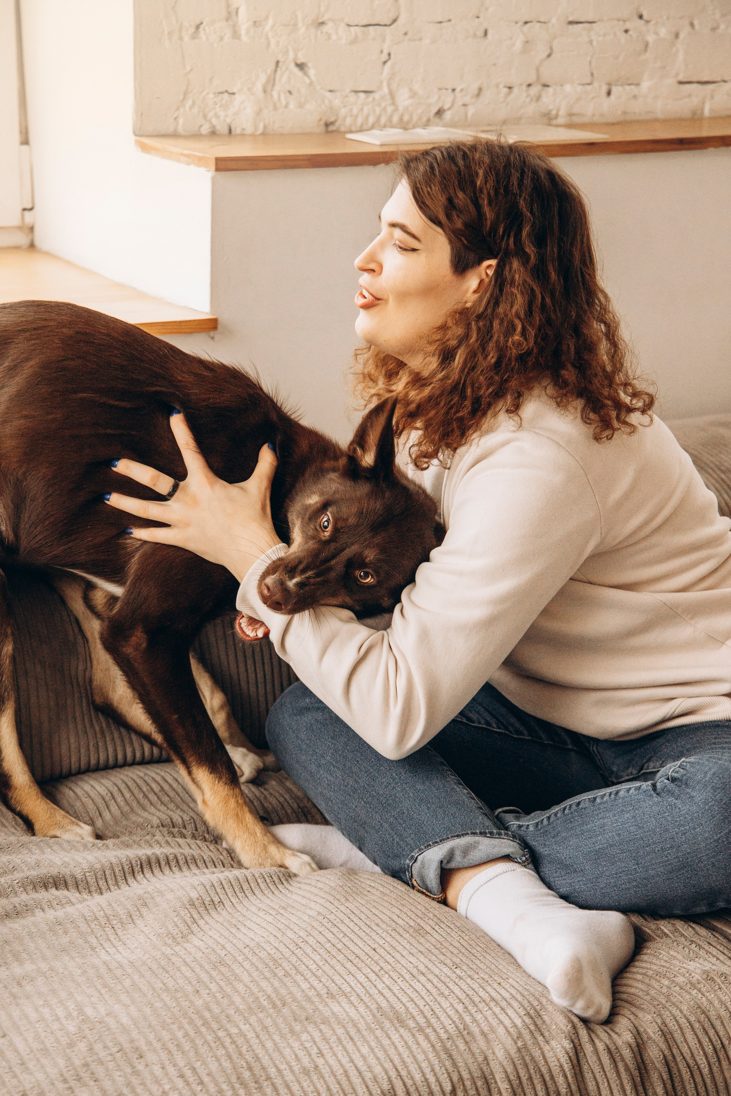 Аня и ее семья. Фотограф — Анималист | Санкт-Петербург