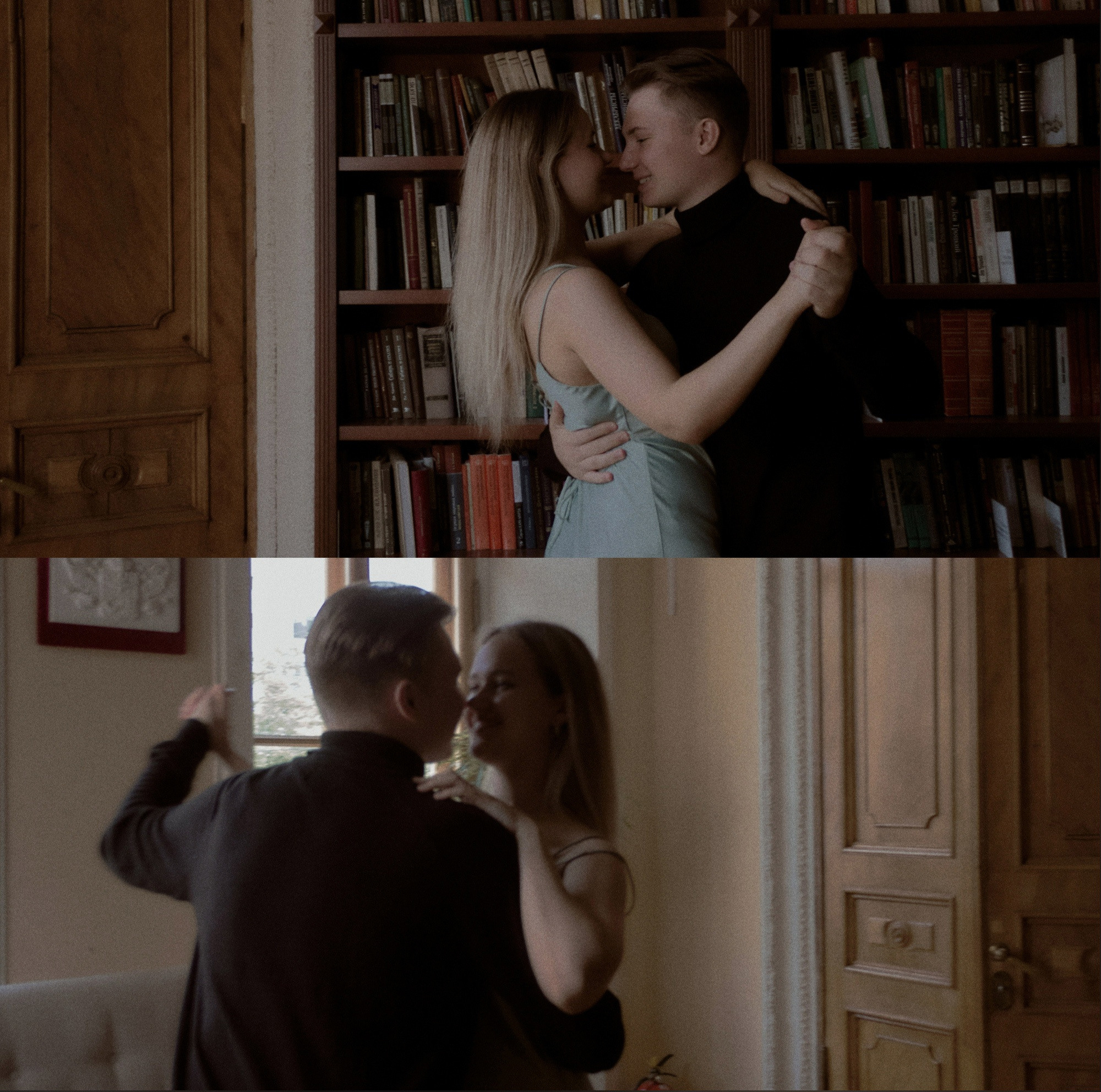 Свидание в библиотеке. Фотограф лавстори Москва/МО Приятелева Ангелина