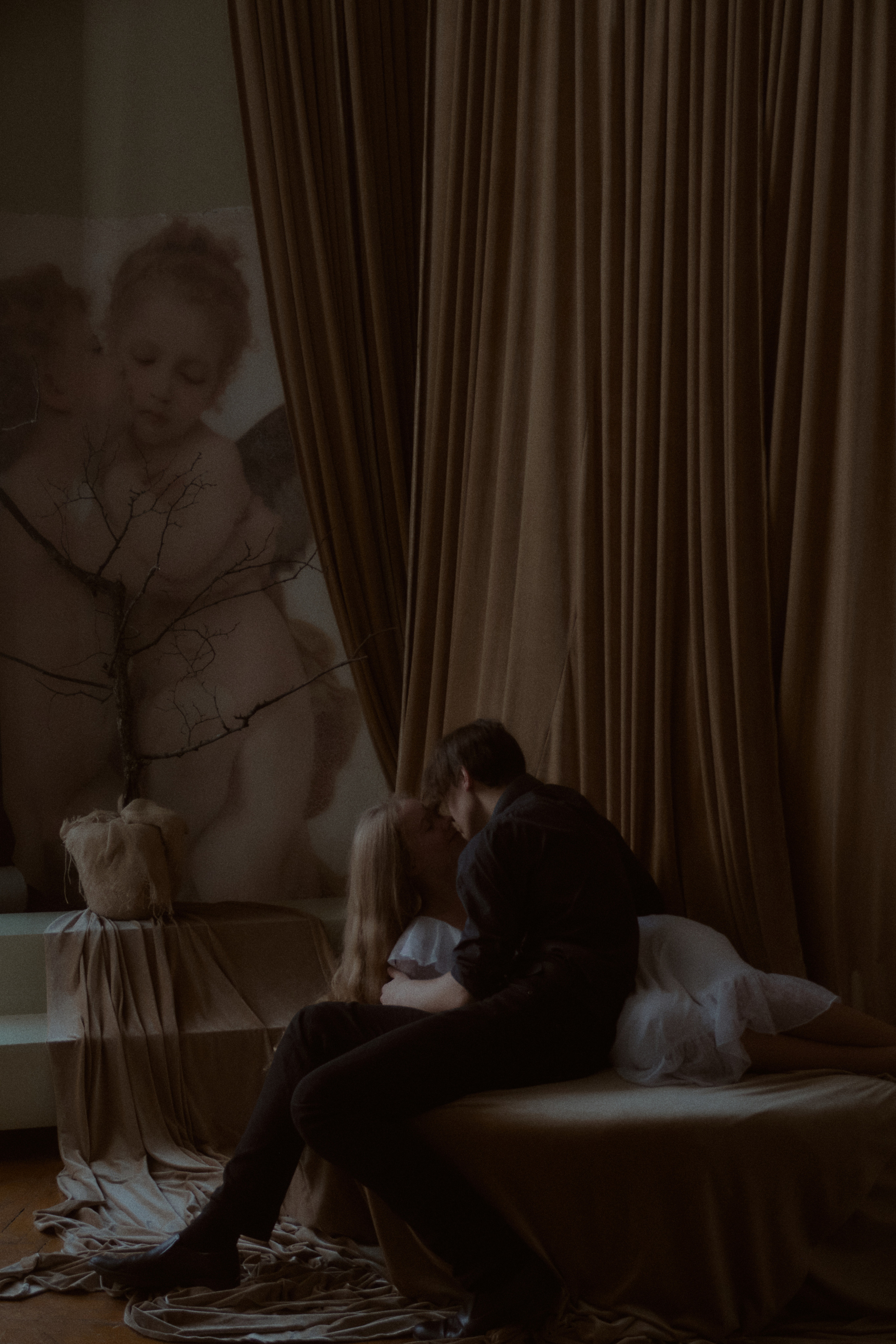 Ангел и демон. Фотограф лавстори Москва/МО Приятелева Ангелина