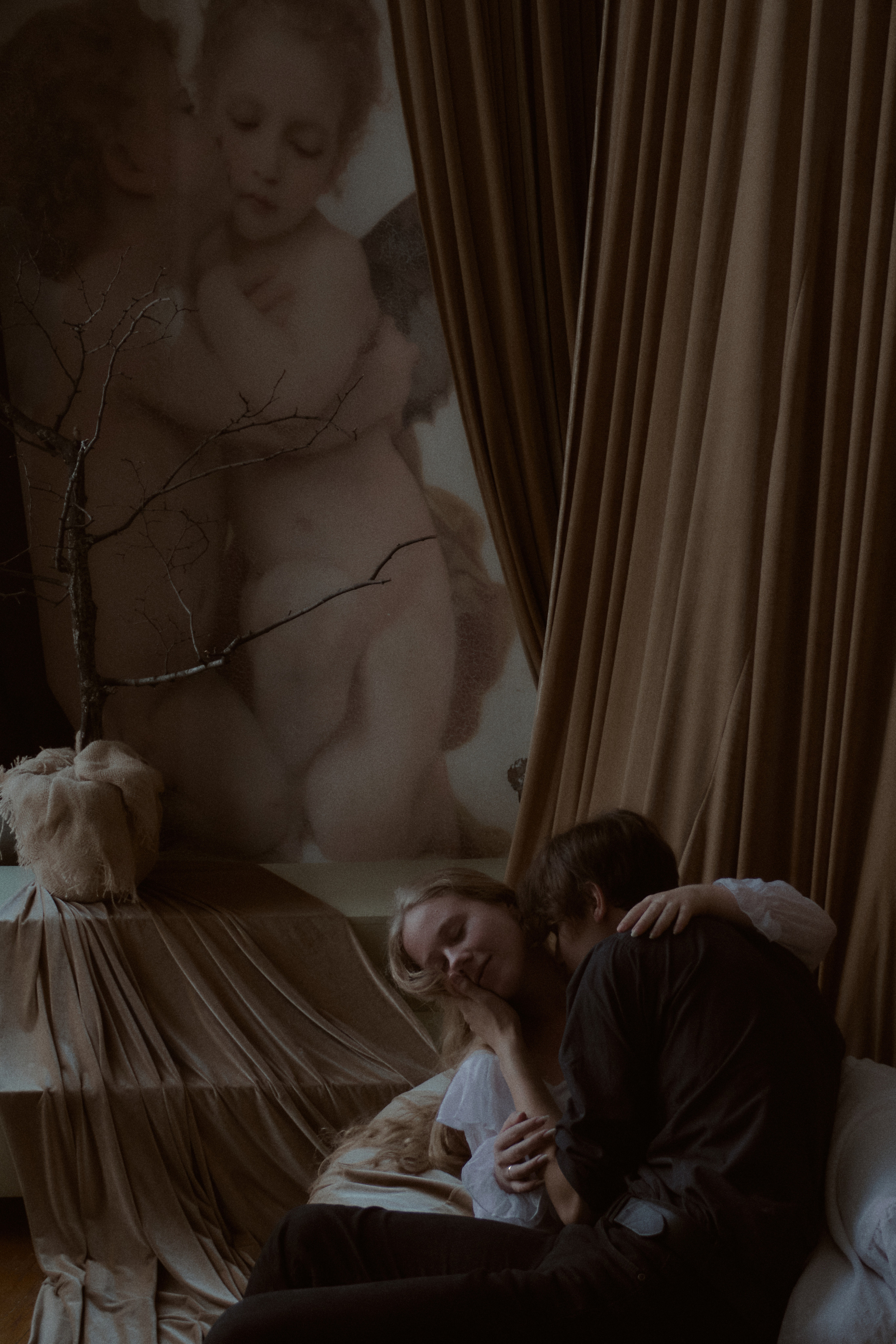 Ангел и демон. Фотограф лавстори Москва/МО Приятелева Ангелина