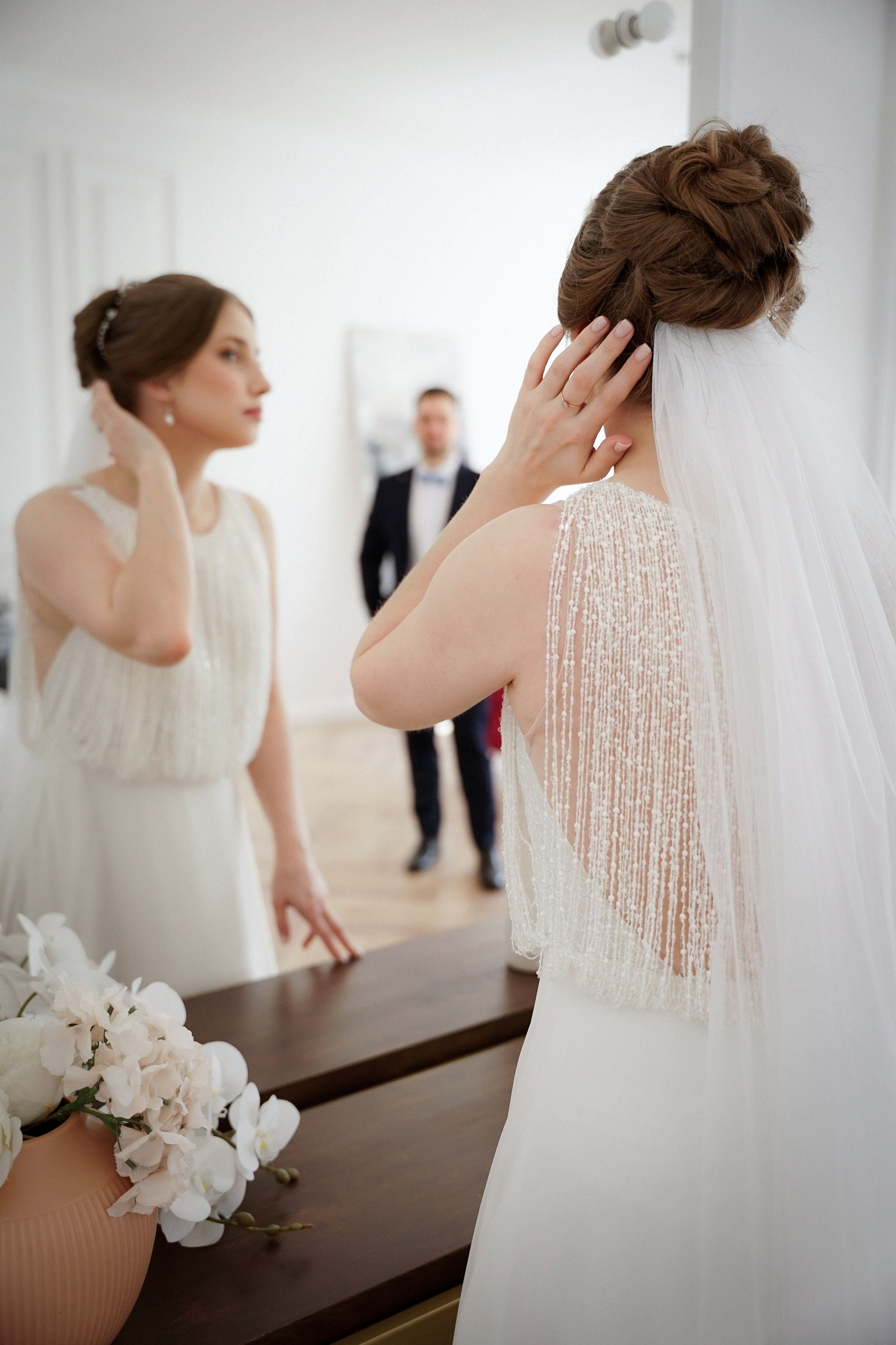 Студийная свадебная фотосессия