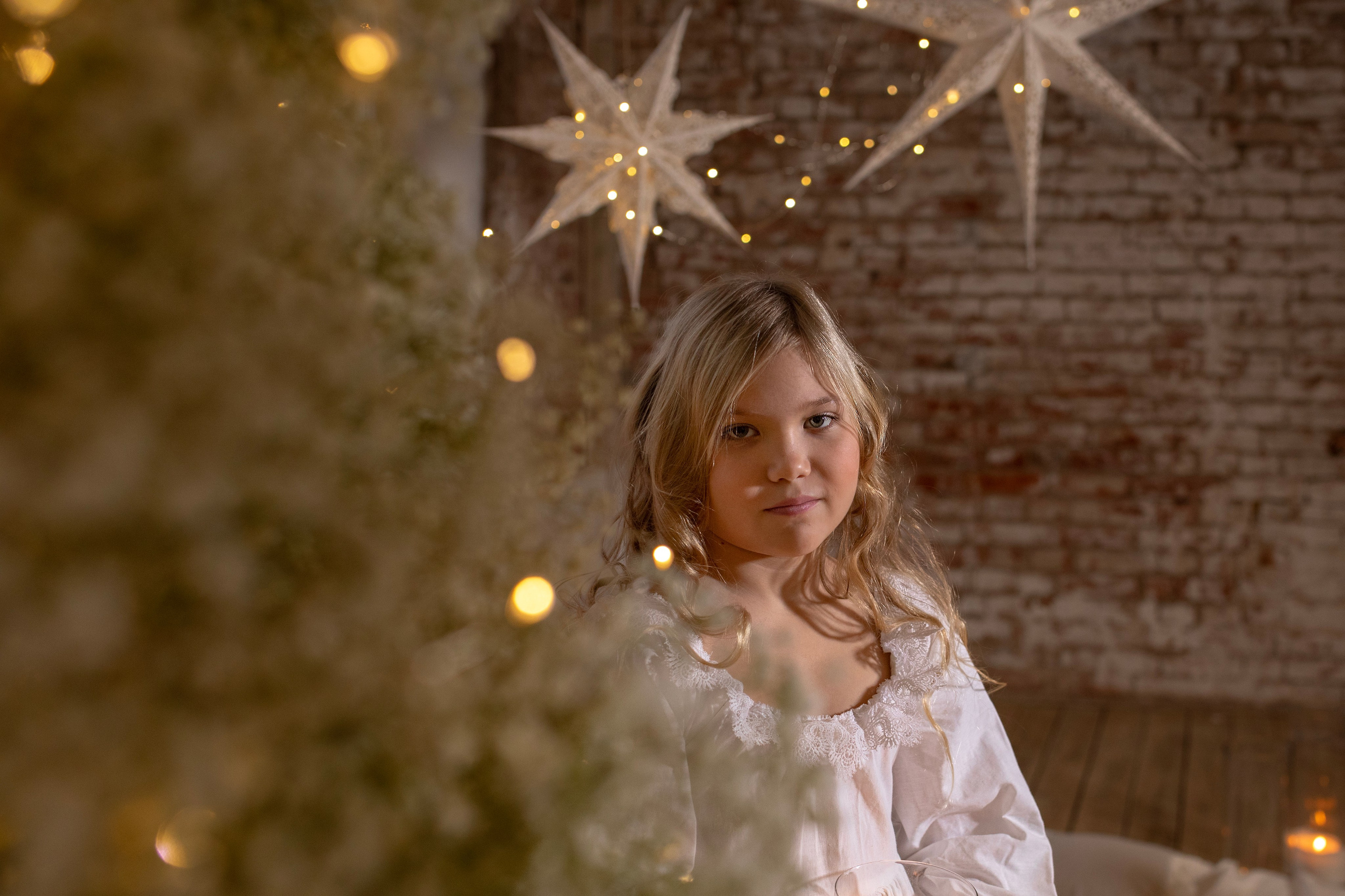 Новогодняя фотосессия Анны с детьми. Арт- фотограф Москва