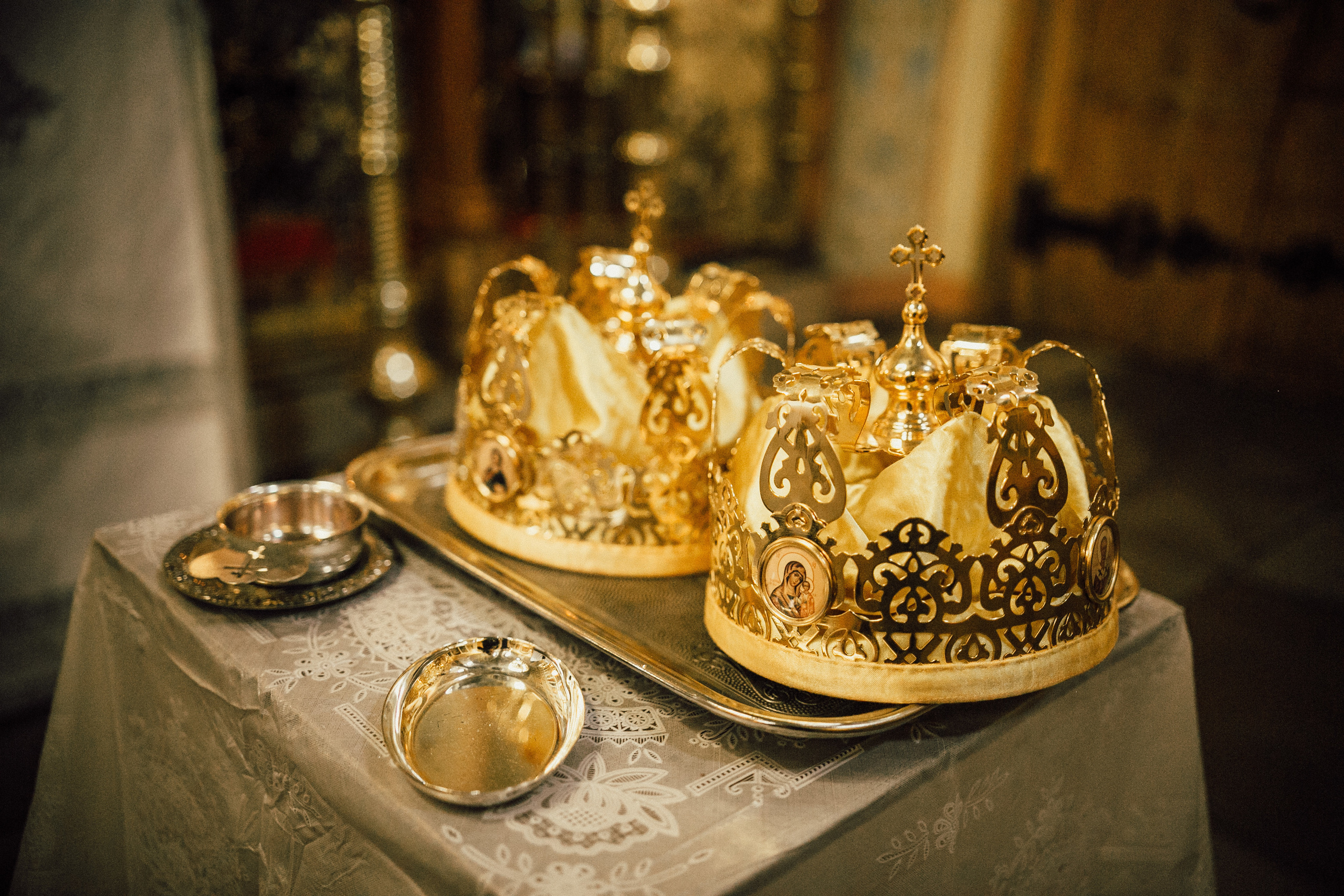 Венчание. Казанский собор на Красной Площади. Свадебный фотограф в Москве Влад Бойцов