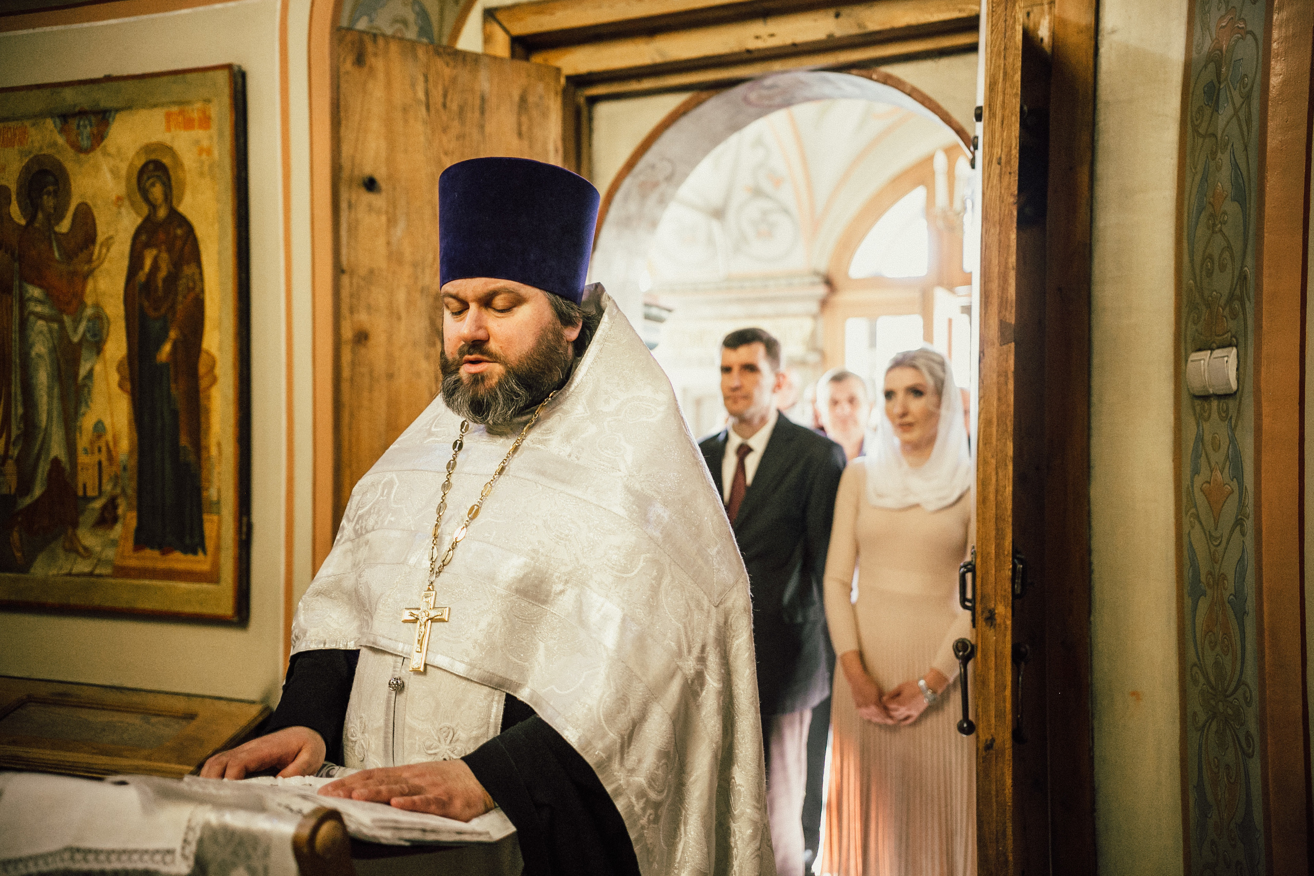Венчание. Казанский собор на Красной Площади. Свадебный фотограф в Москве Влад Бойцов