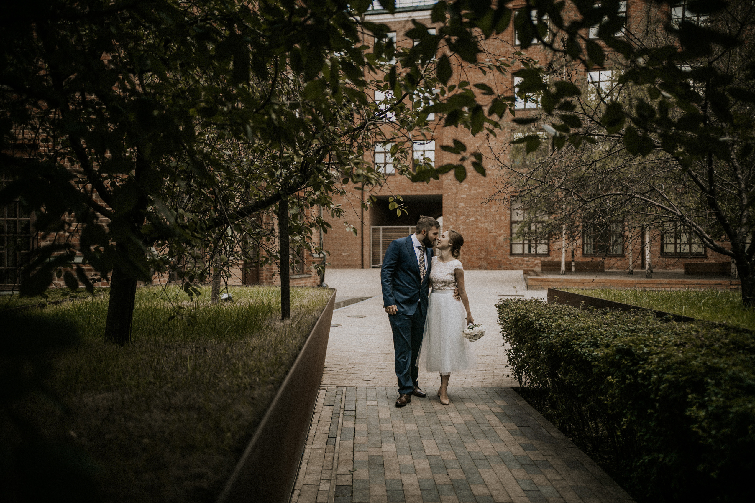 D & K. Загс и прогулка. Свадебный фотограф в Москве Влад Бойцов