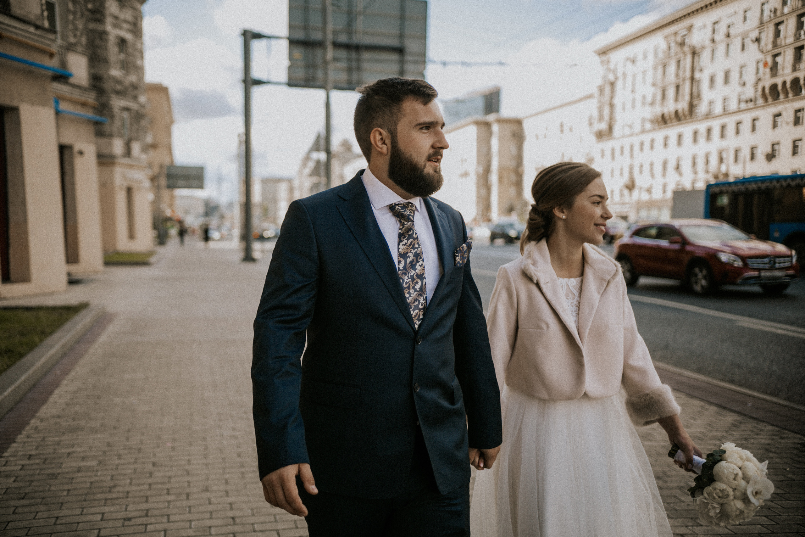 D & K. Загс и прогулка. Свадебный фотограф в Москве Влад Бойцов