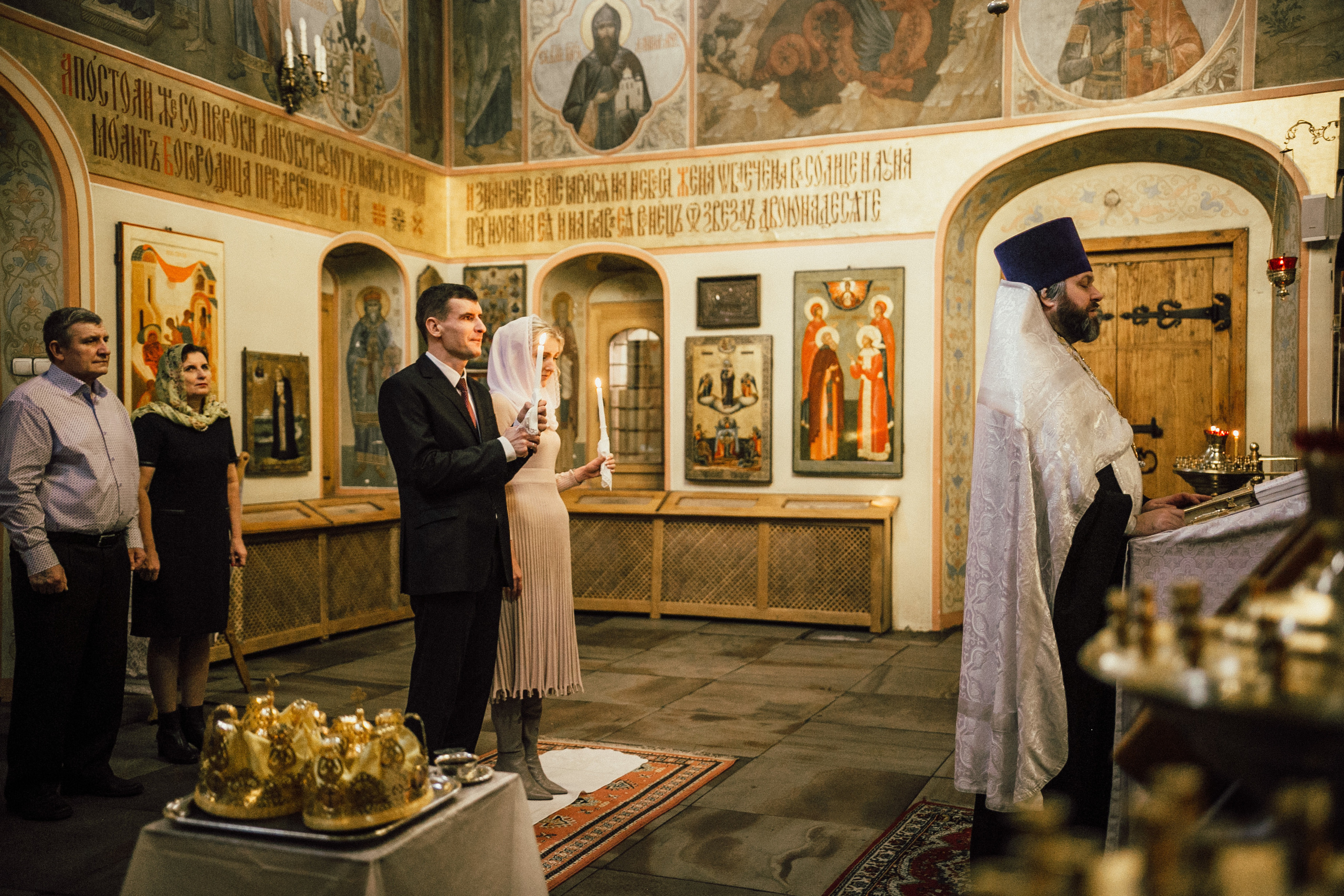 Венчание. Казанский собор на Красной Площади. Свадебный фотограф в Москве Влад Бойцов