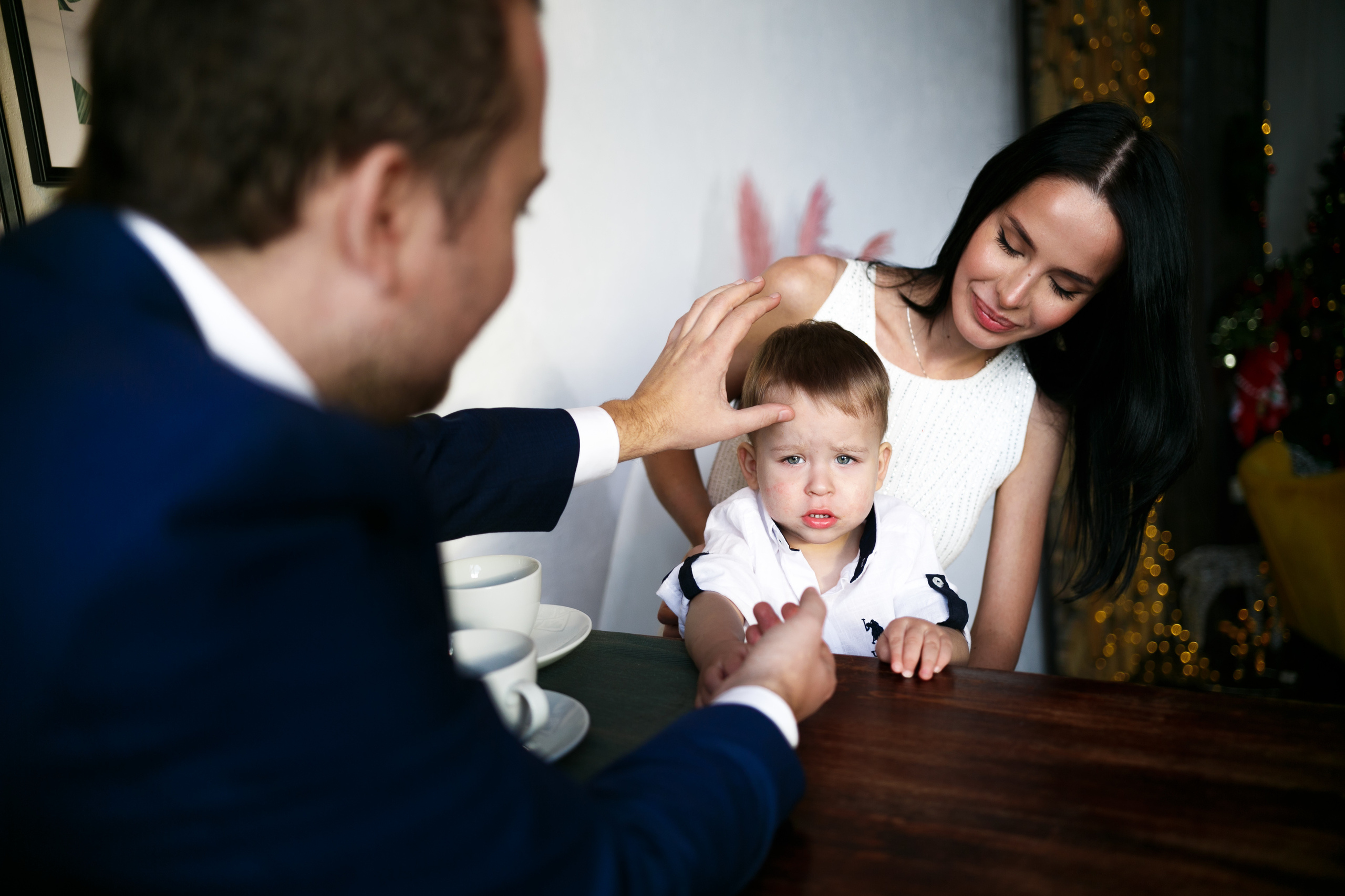 Семейная съемка в студии. Свадебный фотограф в Москве Влад Бойцов