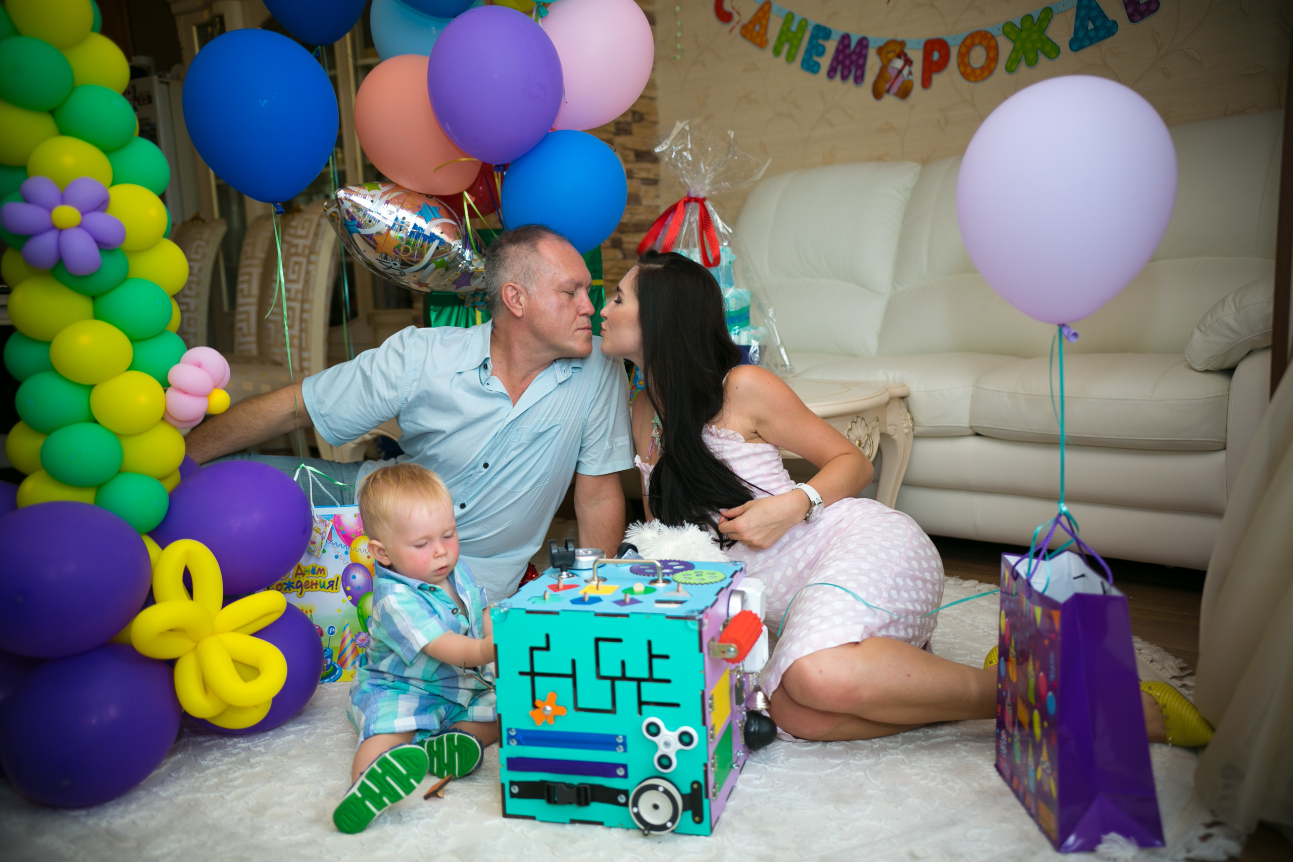 Детский день рожденья дома. Свадебный фотограф в Москве Влад Бойцов