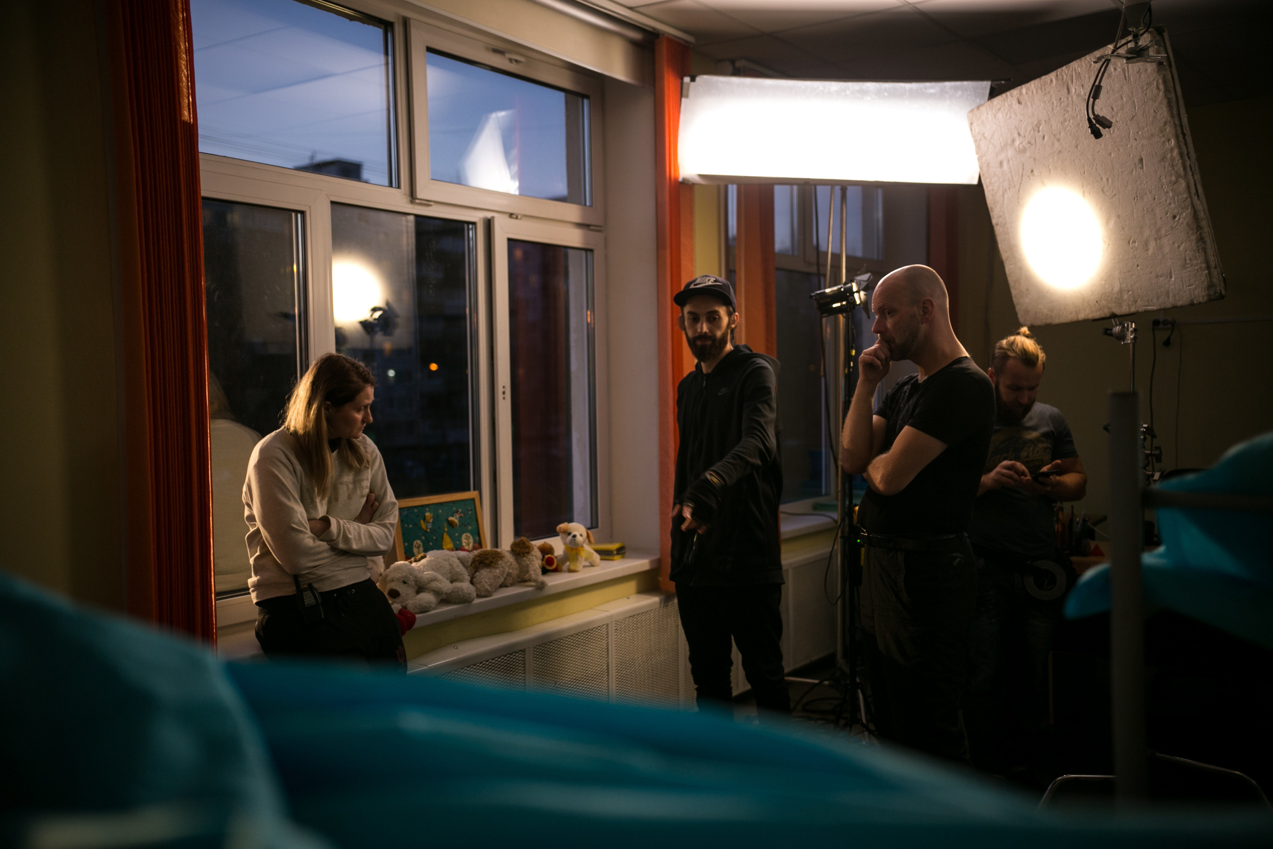 Ю.Савичева. Бэк съемки клипа. Свадебный фотограф в Москве Влад Бойцов