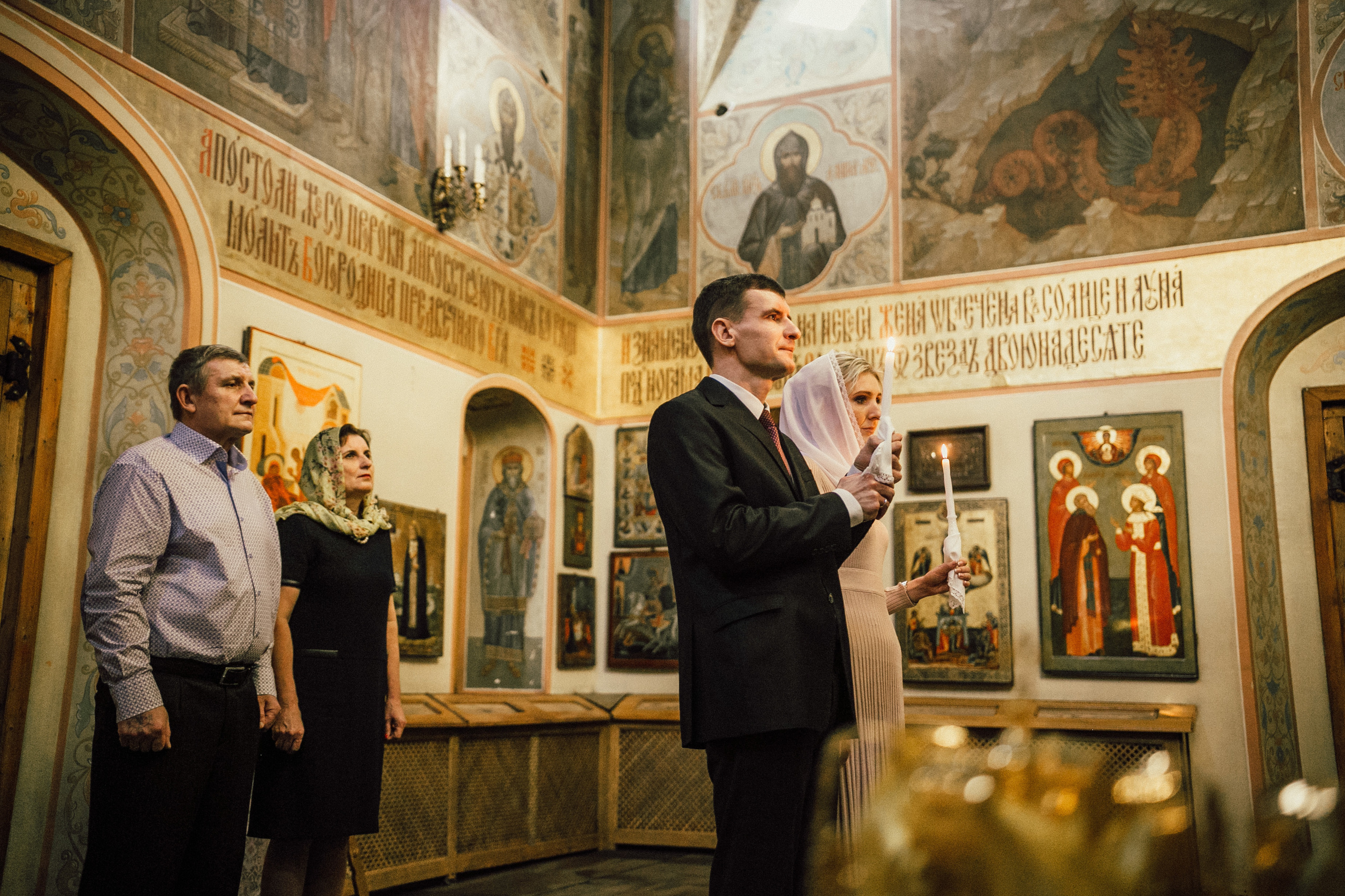 Венчание. Казанский собор на Красной Площади. Свадебный фотограф в Москве Влад Бойцов