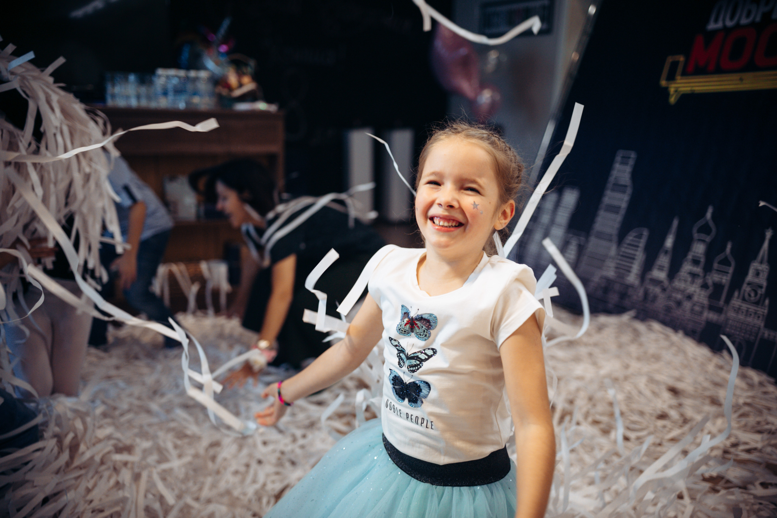 The kitchen studio of Y. Vysotskaya. Kids birthday. Photographer Vlad Boytsoff