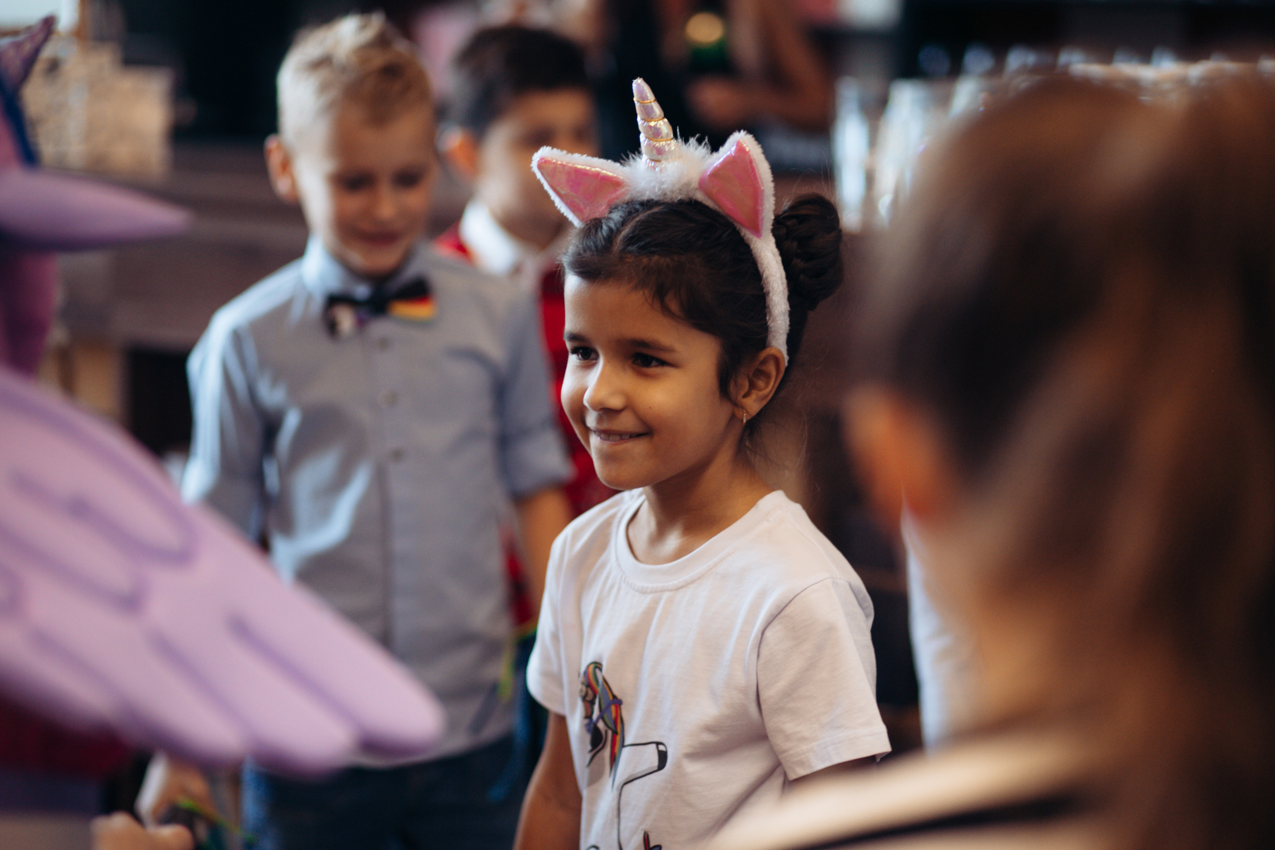 The kitchen studio of Y. Vysotskaya. Kids birthday. Photographer Vlad Boytsoff