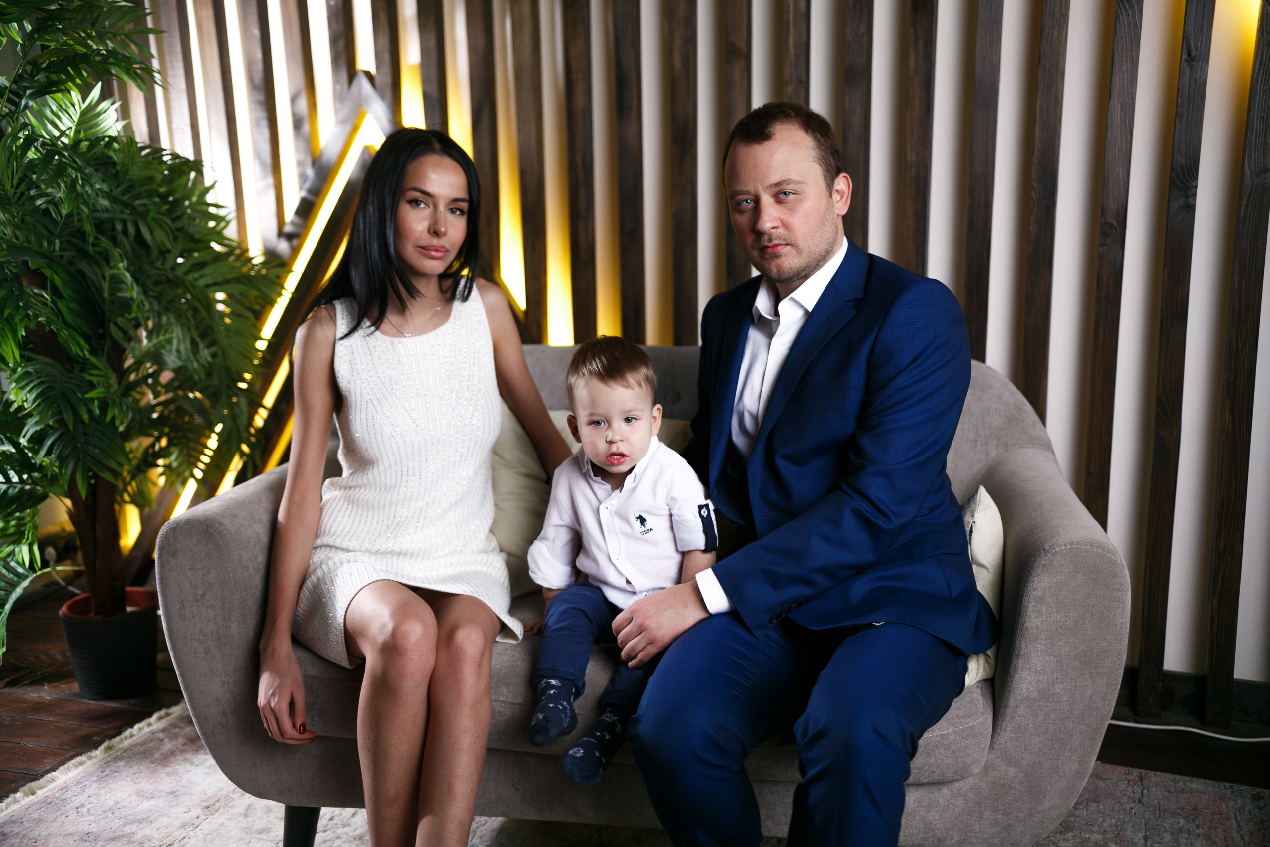 Семейная съемка в студии. Свадебный фотограф в Москве Влад Бойцов